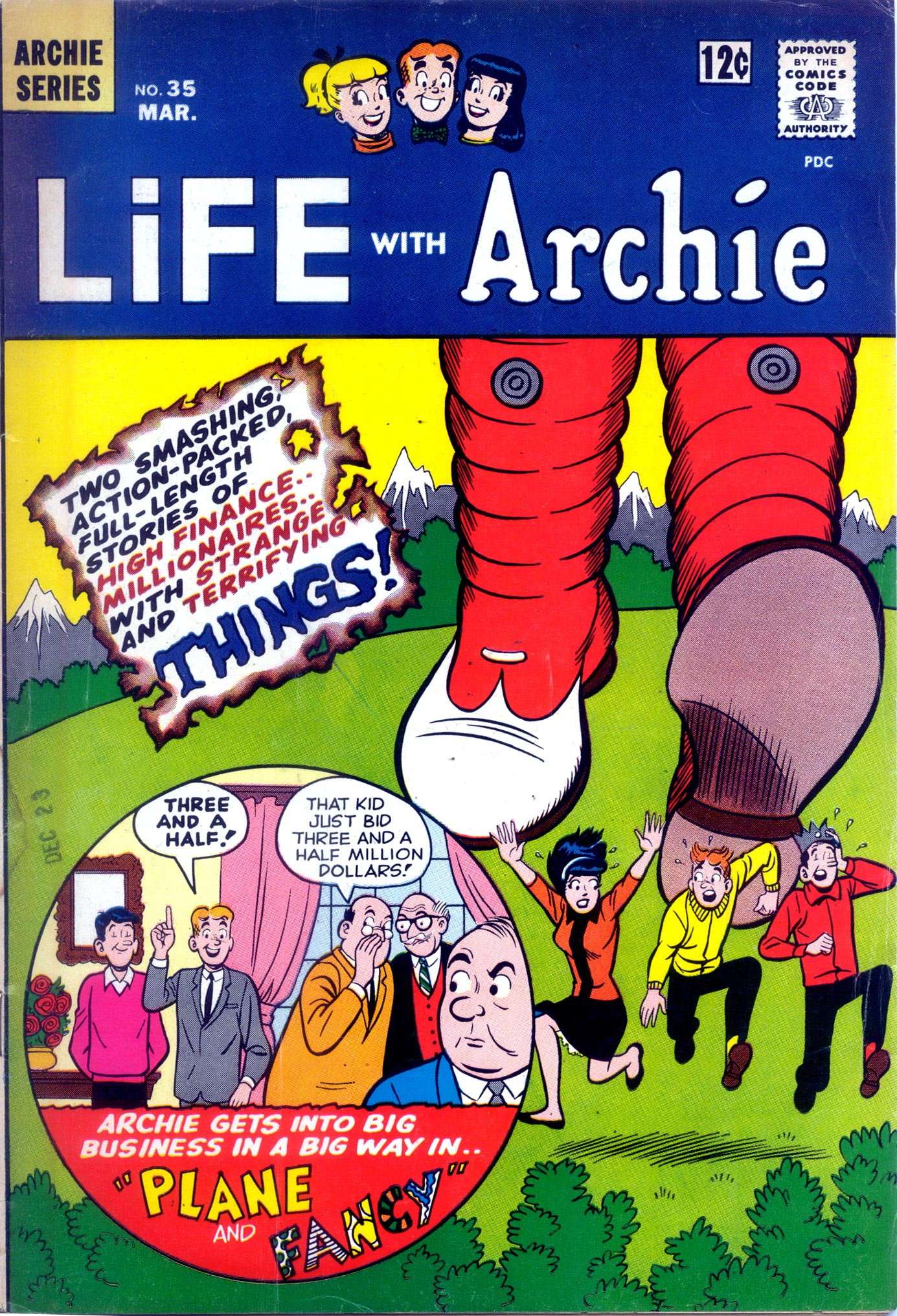 Read online Life With Archie (1958) comic -  Issue #35 - 1