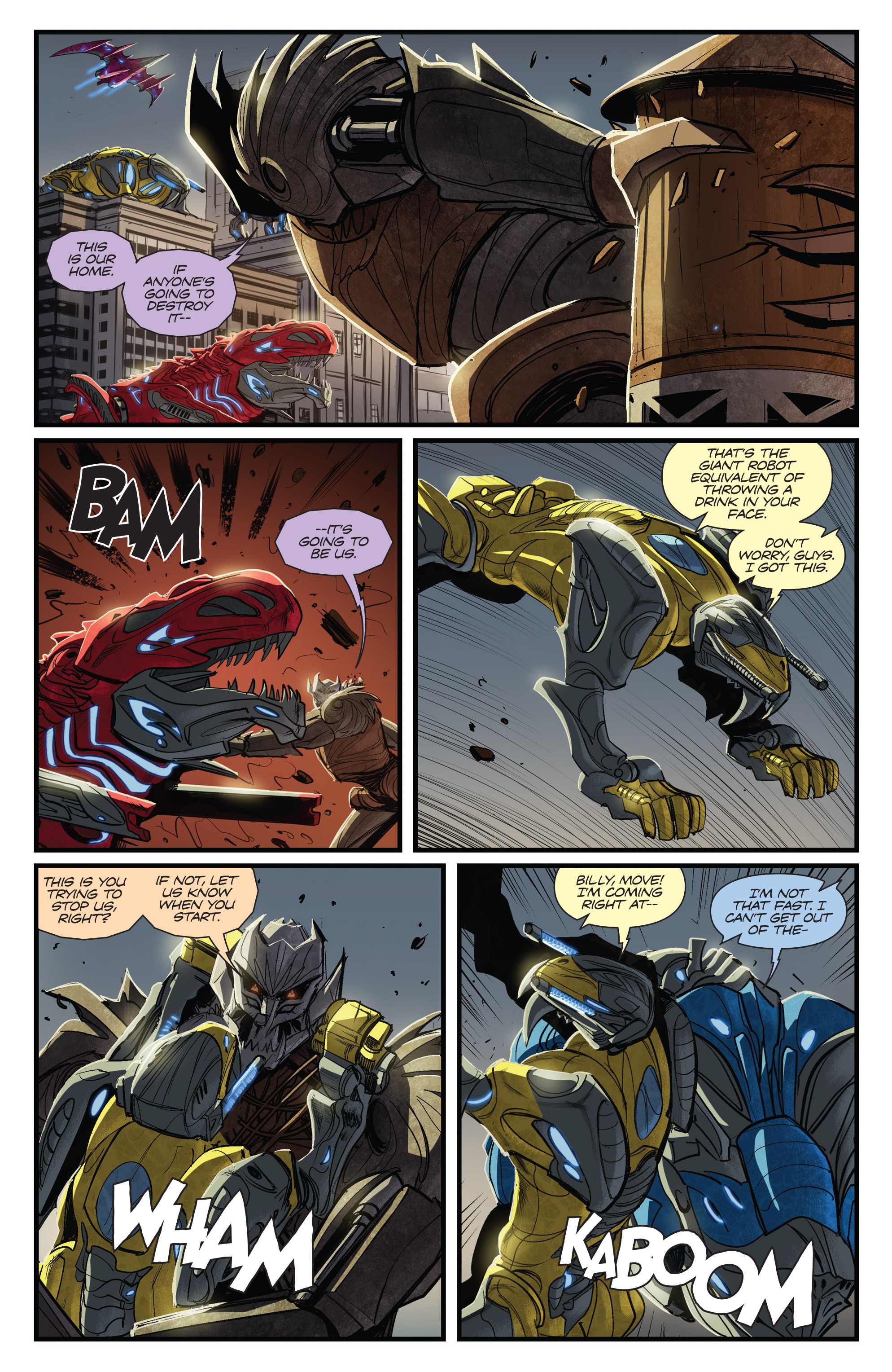 Read online Saban's Power Rangers: Aftershock comic -  Issue # Full - 47