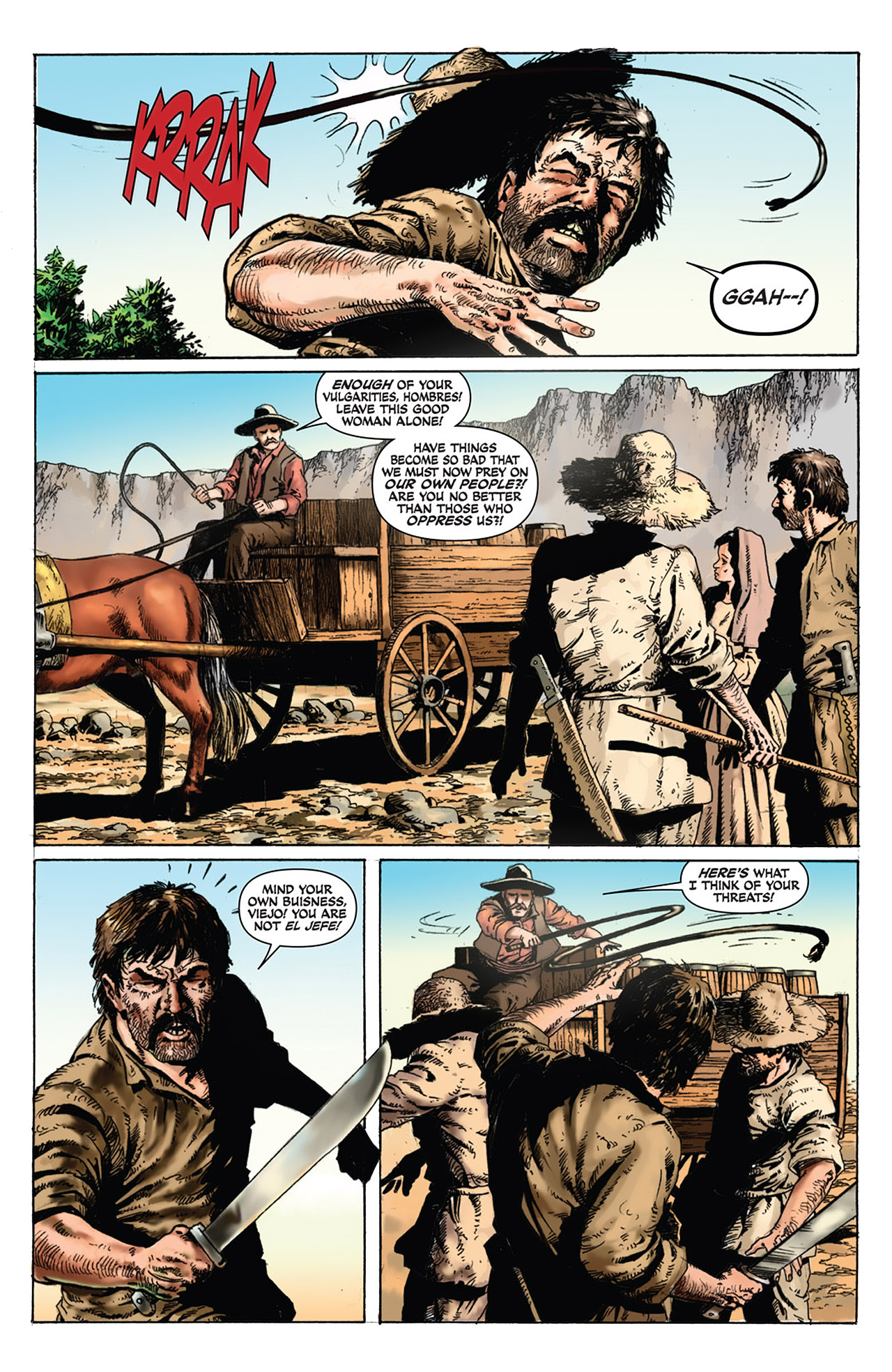 Read online Zorro Rides Again comic -  Issue #4 - 4