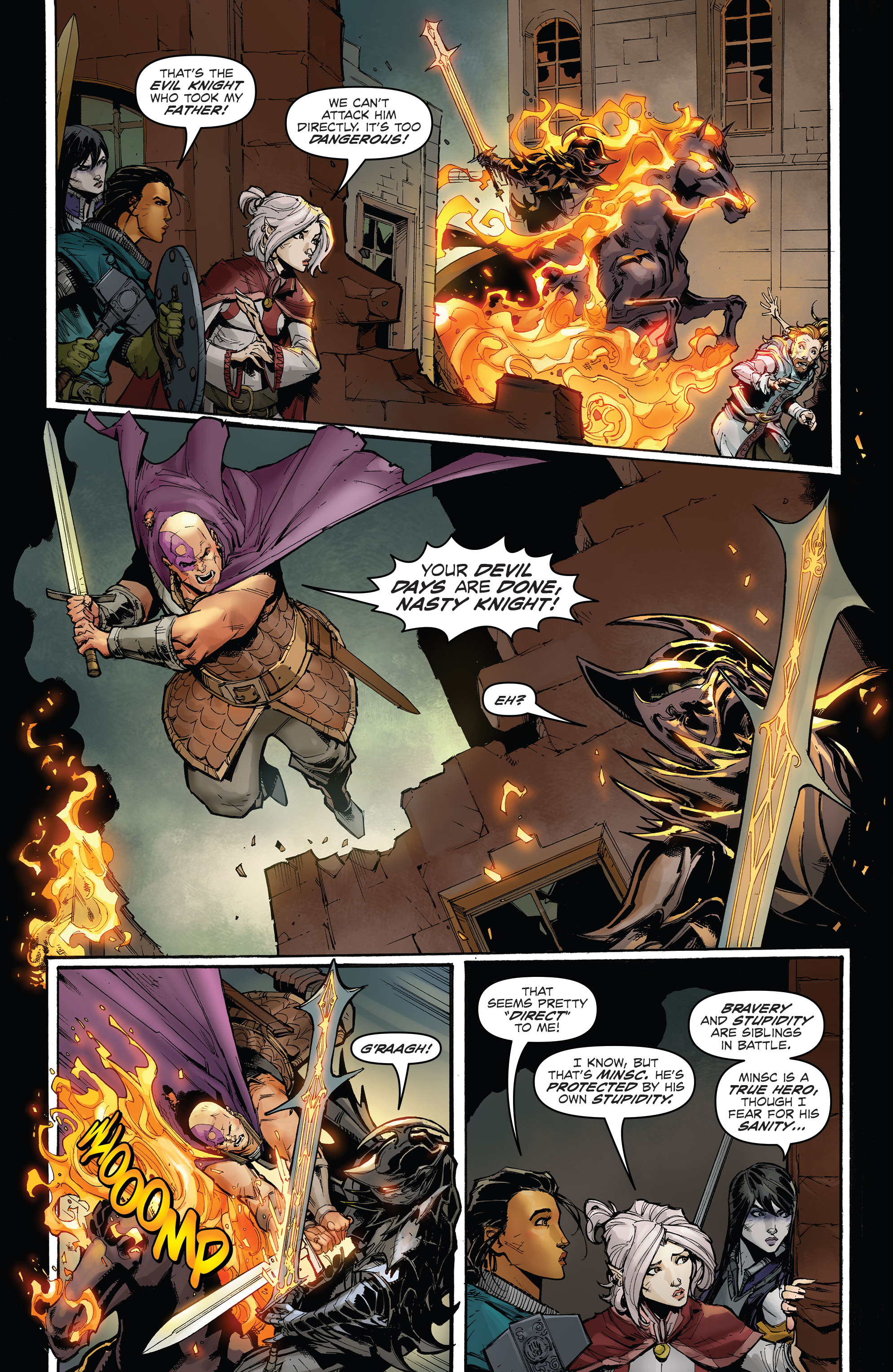 Read online Dungeons & Dragons: Infernal Tides comic -  Issue #3 - 11