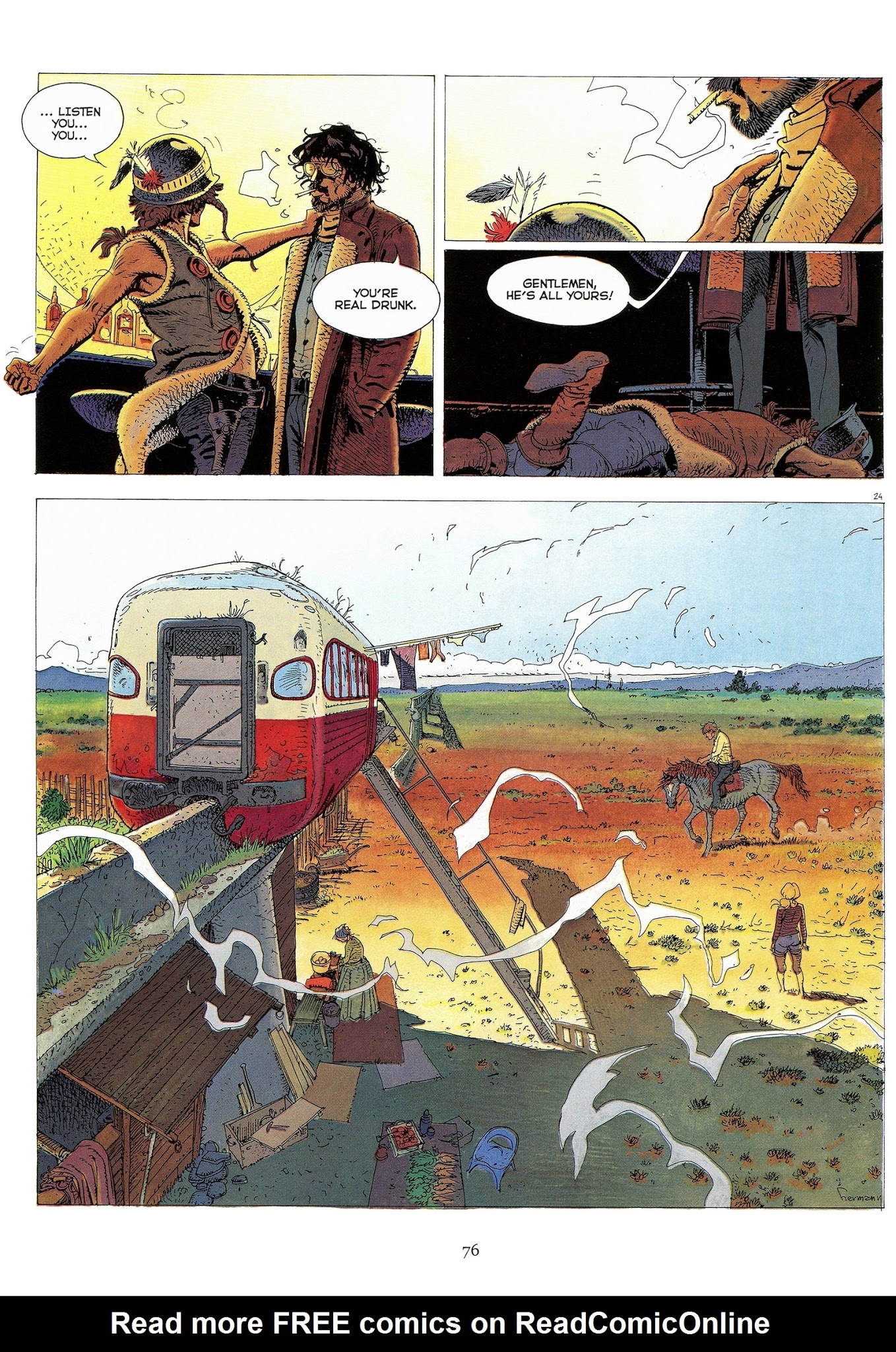Read online Jeremiah by Hermann comic -  Issue # TPB 2 - 77