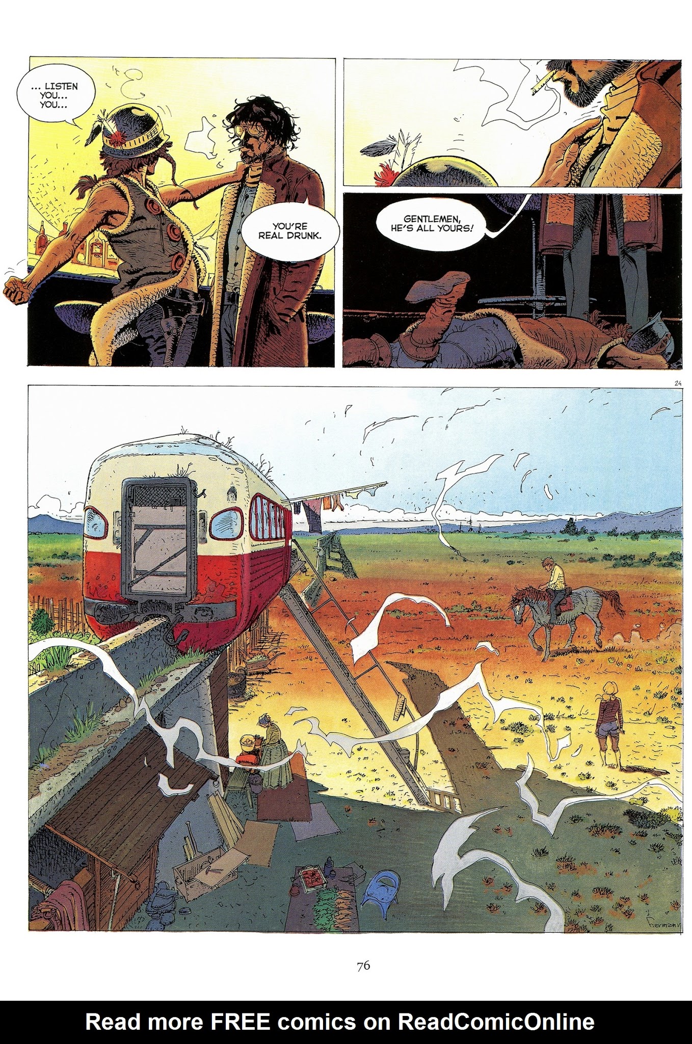 Read online Jeremiah by Hermann comic -  Issue # TPB 2 - 77