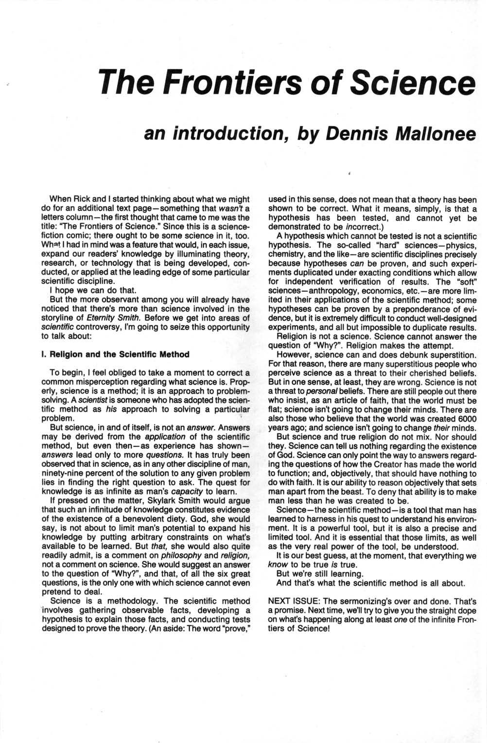 Read online Eternity Smith comic -  Issue #3 - 32