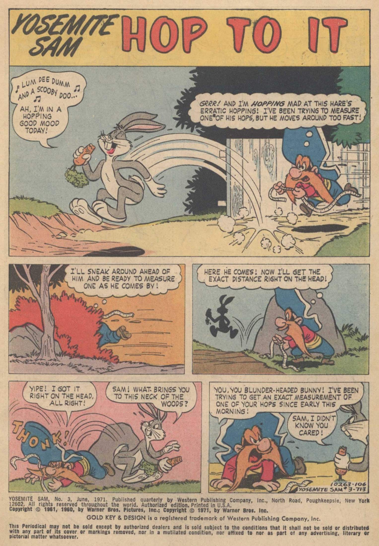 Read online Yosemite Sam and Bugs Bunny comic -  Issue #3 - 3