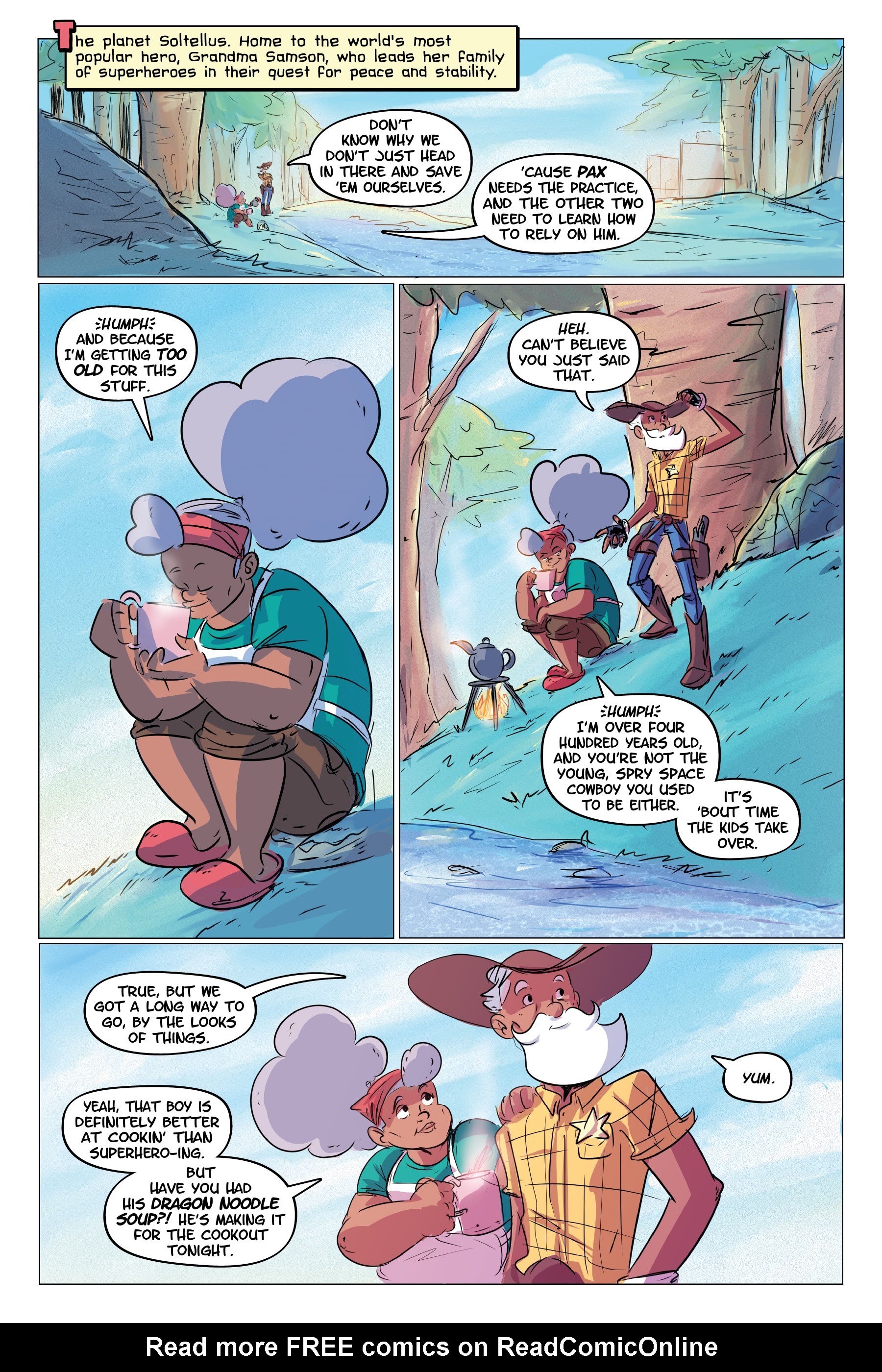 Read online Pax Samson: The Cookout comic -  Issue # TPB (Part 1) - 7