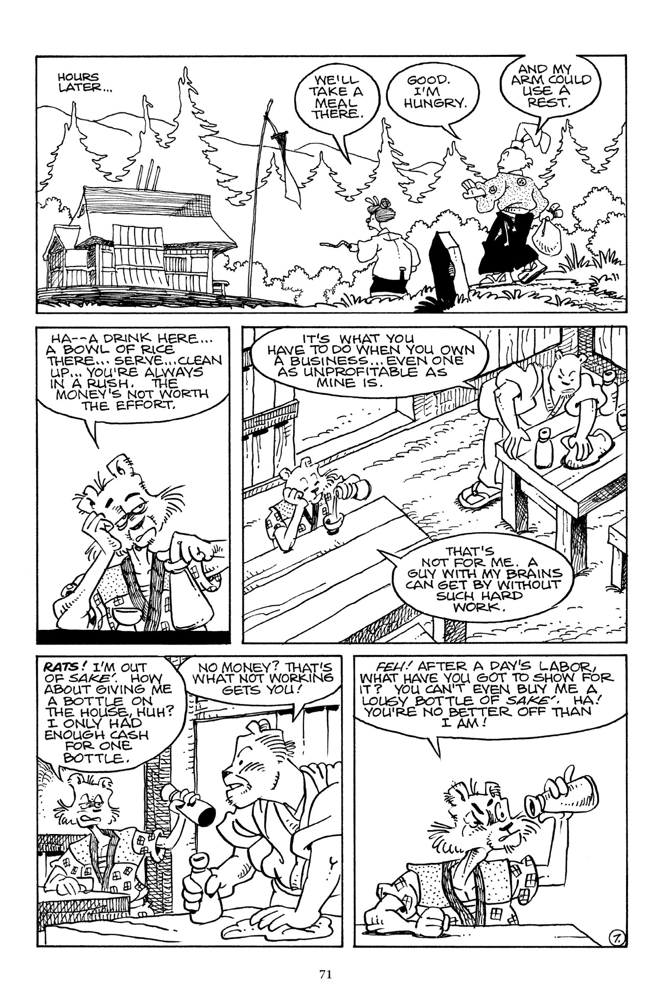 Read online The Usagi Yojimbo Saga comic -  Issue # TPB 5 - 68