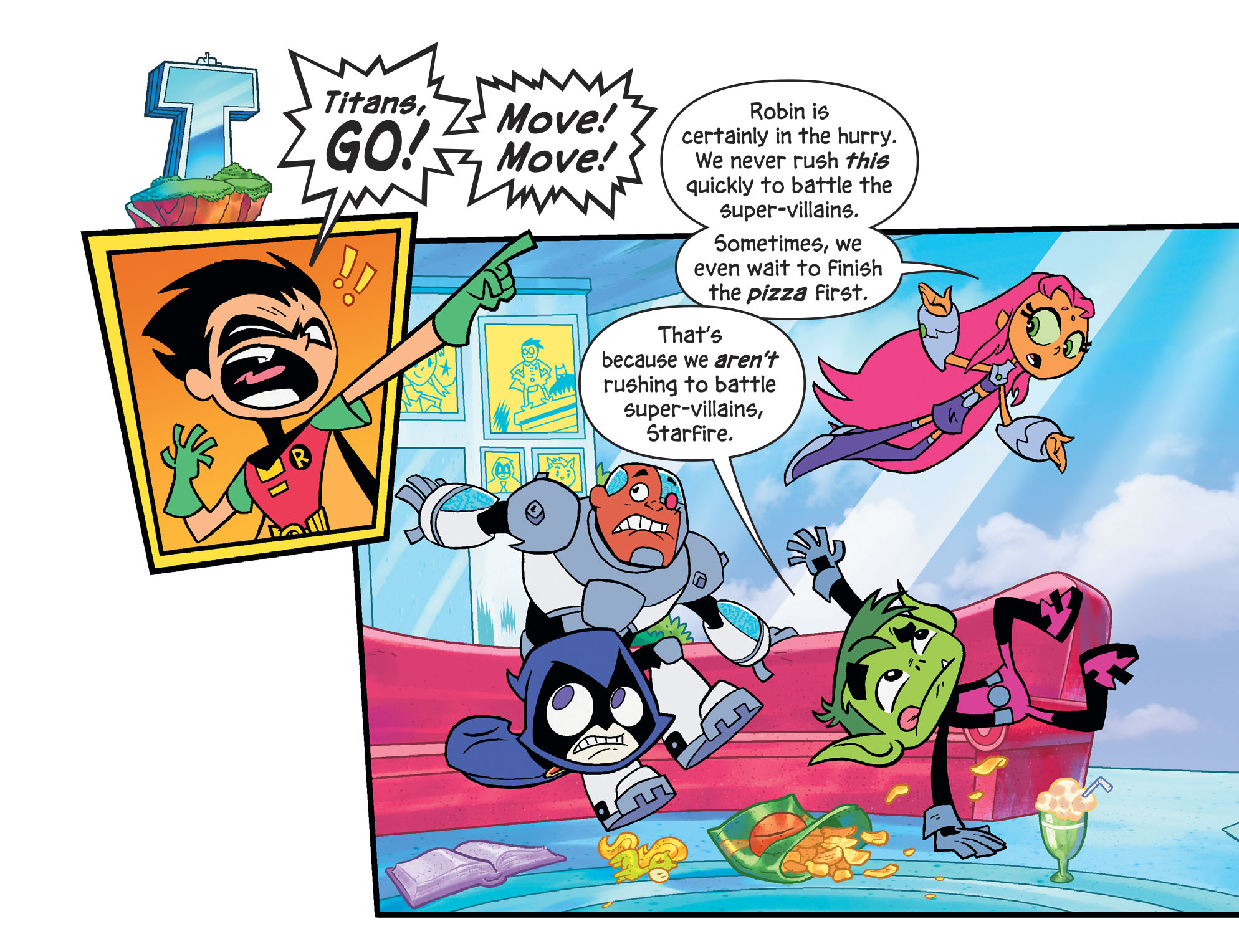 Read online Teen Titans Go! To Camp comic -  Issue #1 - 4