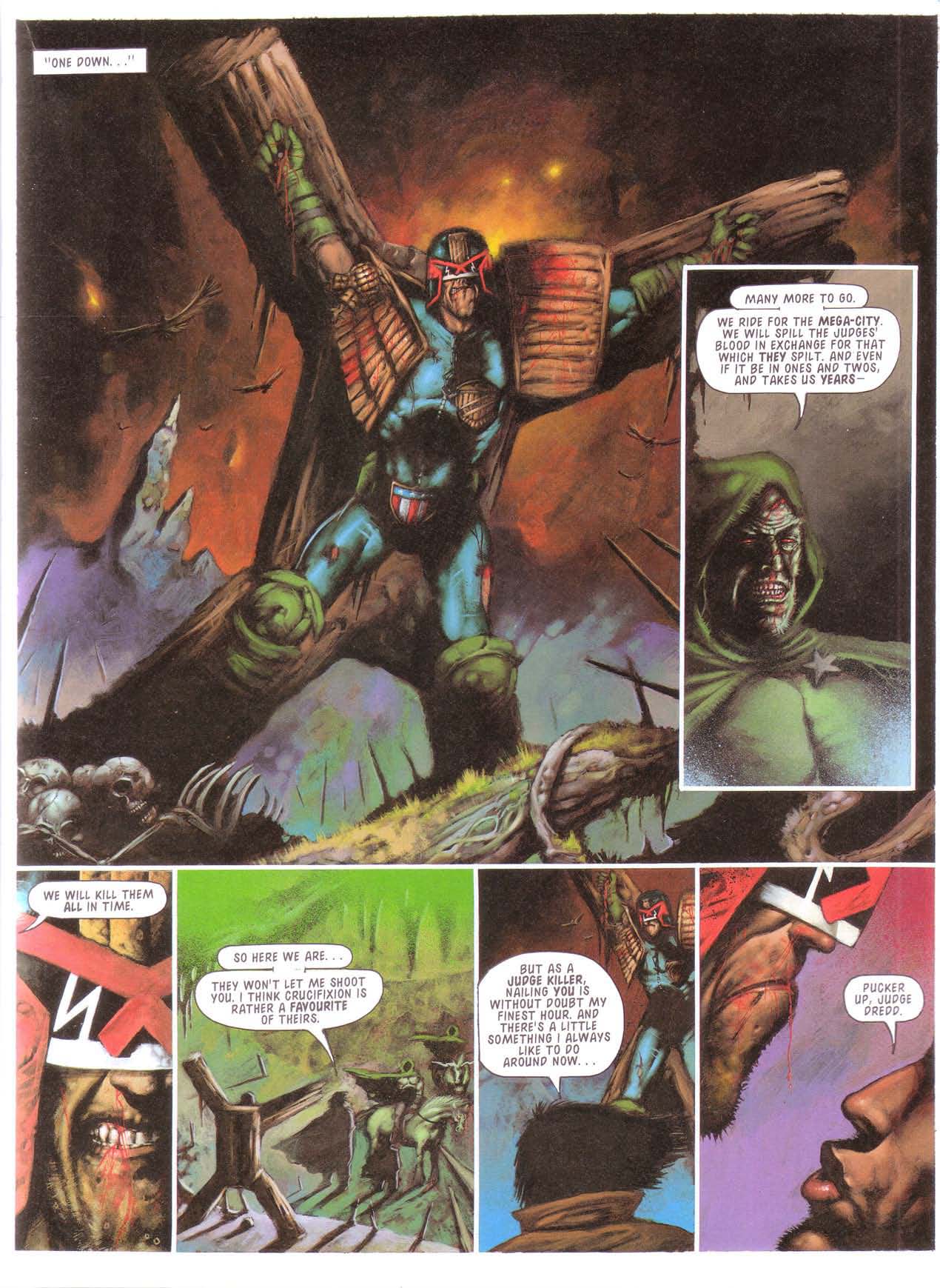 Read online Judge Dredd: Goodnight Kiss comic -  Issue # TPB - 55