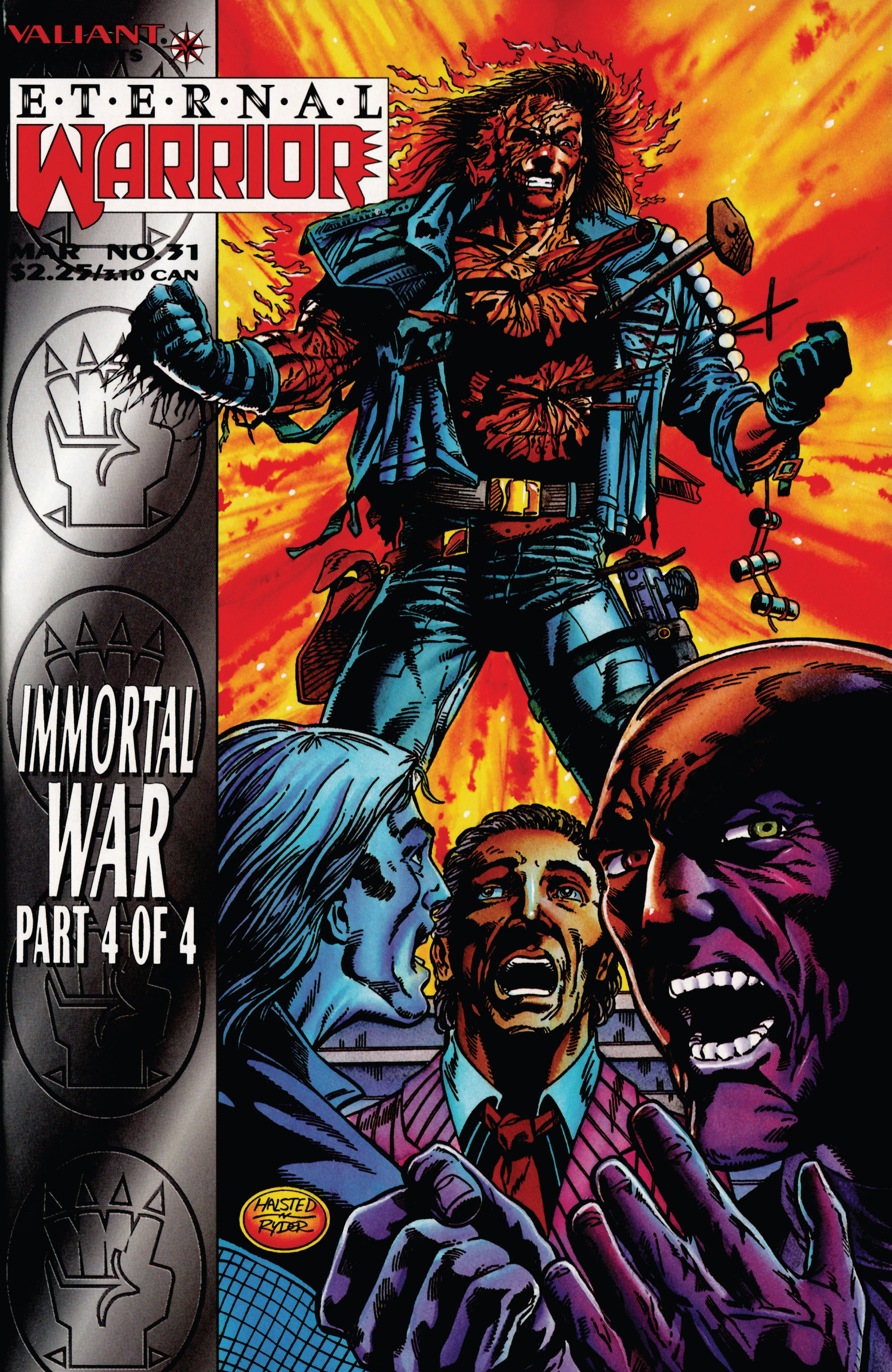 Read online Eternal Warrior (1992) comic -  Issue #31 - 1