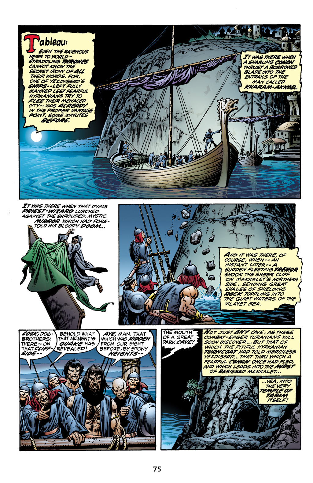 Read online The Chronicles of Conan comic -  Issue # TPB 4 (Part 1) - 76