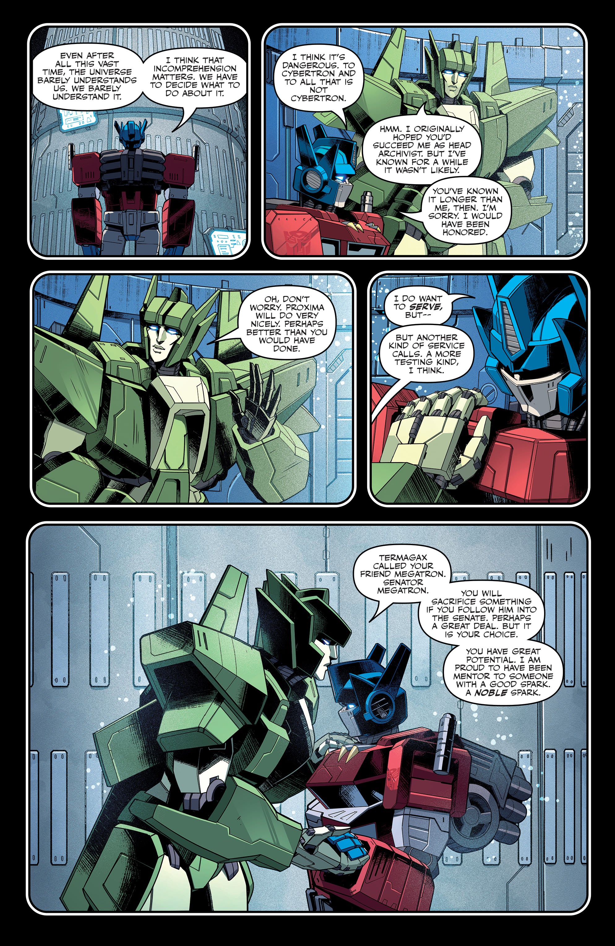 Read online Transformers (2019) comic -  Issue #43 - 12