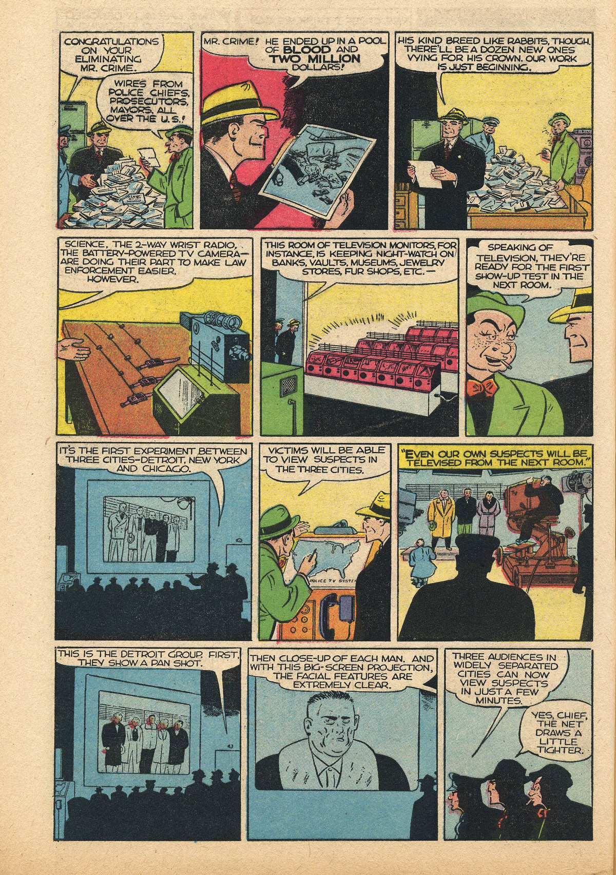 Read online Dick Tracy comic -  Issue #86 - 10