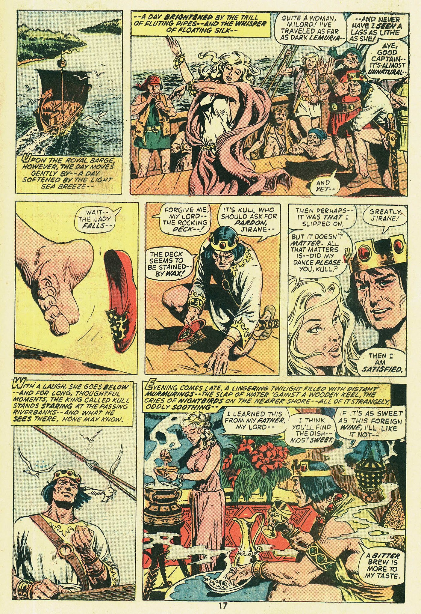 Read online Kull, the Conqueror (1971) comic -  Issue #4 - 12