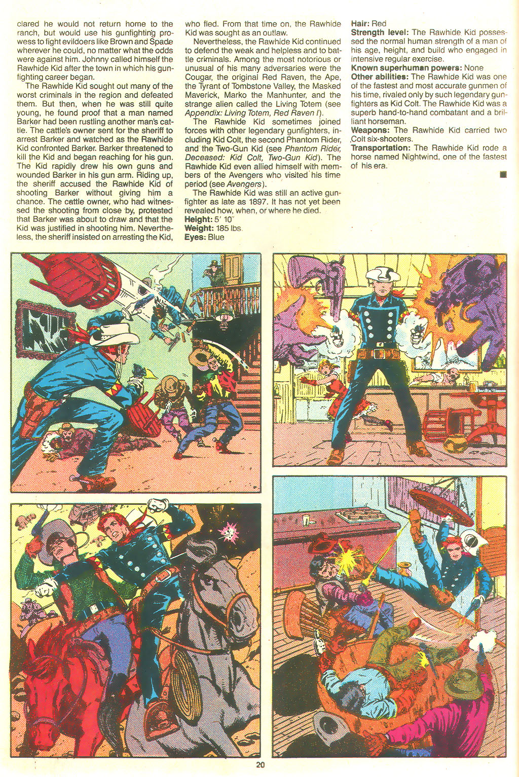 Read online The Official Handbook of the Marvel Universe Deluxe Edition comic -  Issue #19 - 22