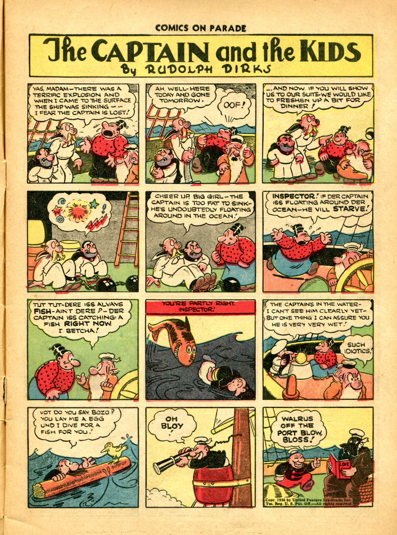 Read online Comics on Parade comic -  Issue #7 - 9