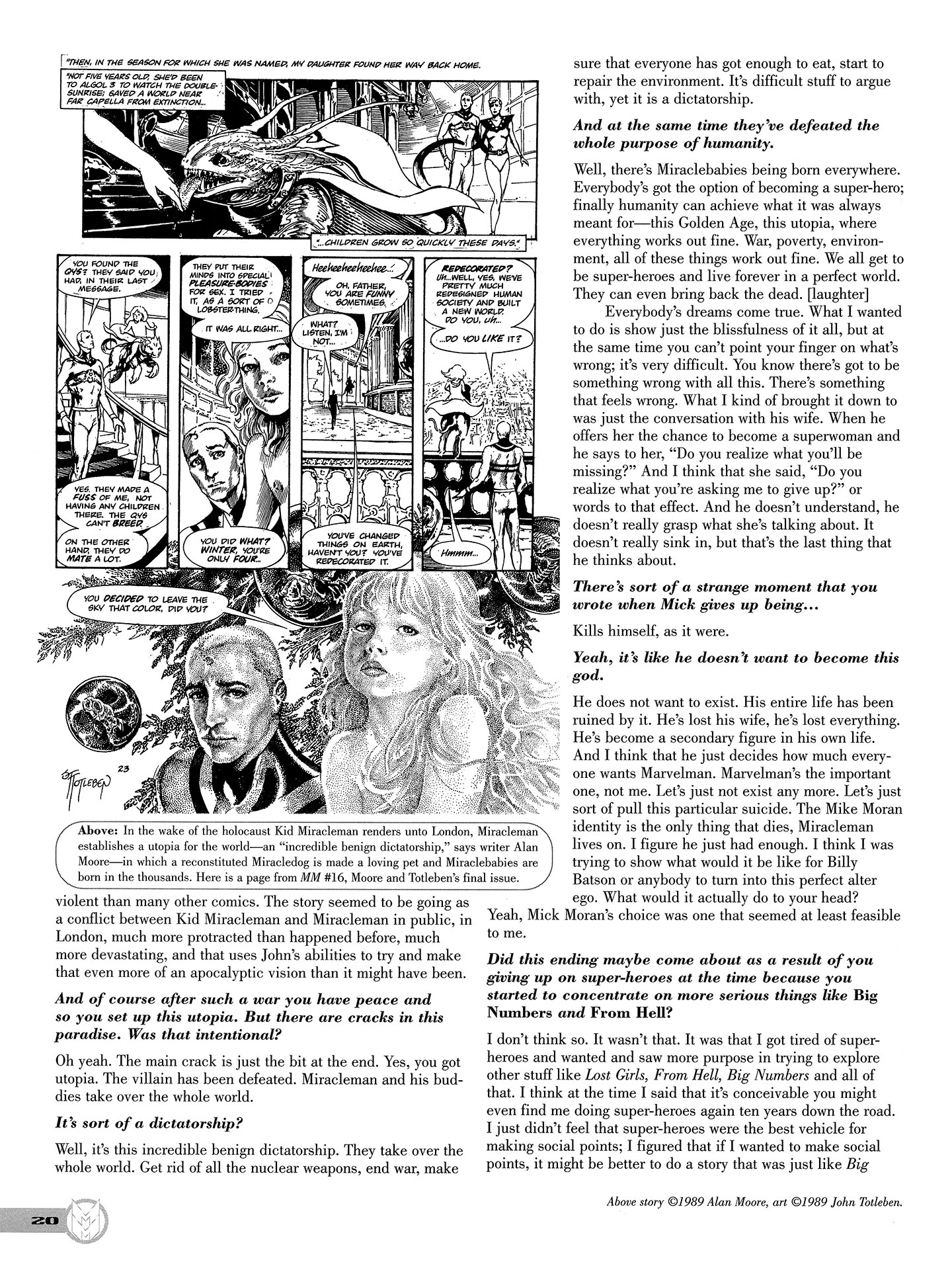 Read online Kimota!: The Miracleman Companion comic -  Issue # Full - 21