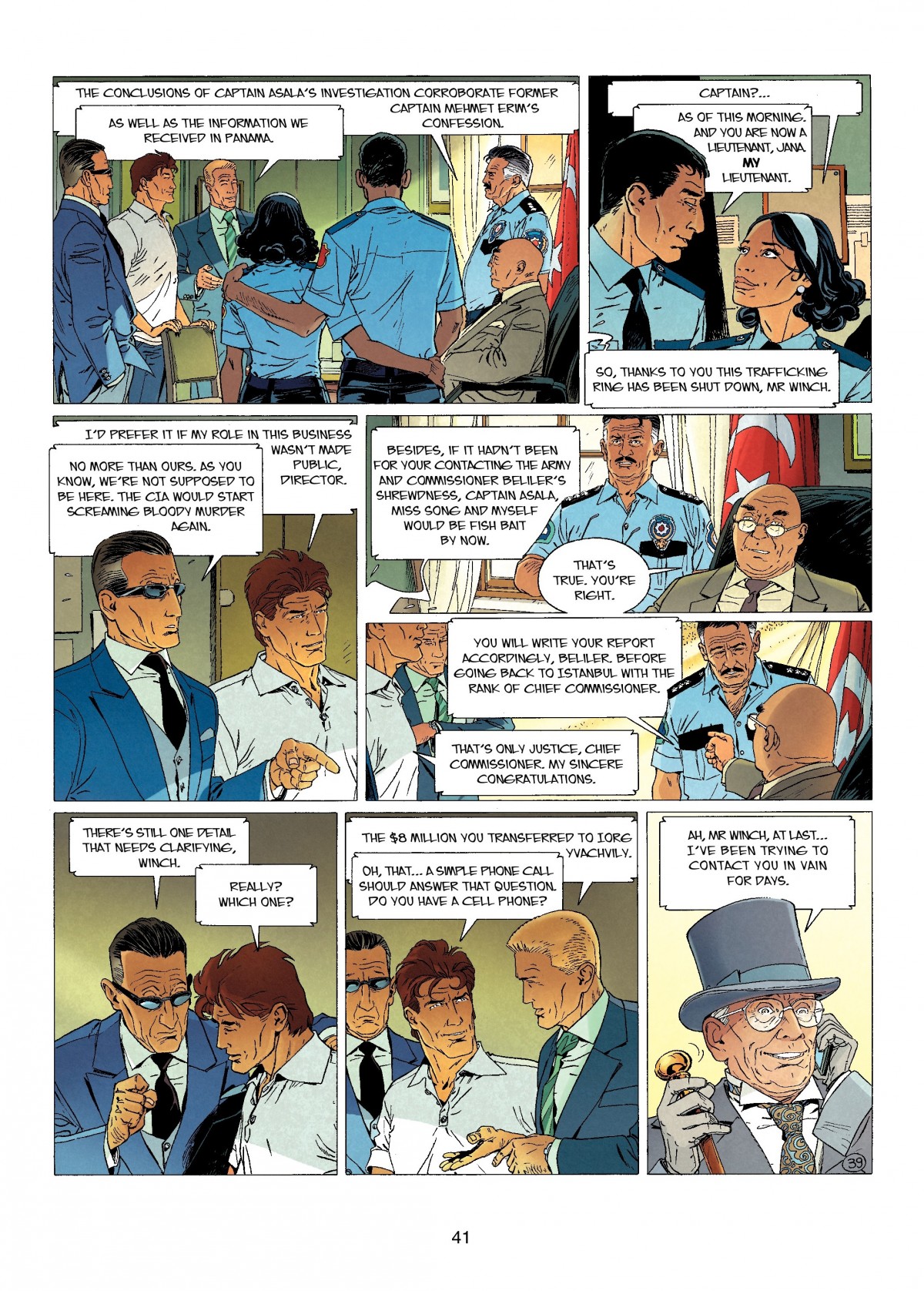 Read online Largo Winch comic -  Issue # TPB 14 - 41