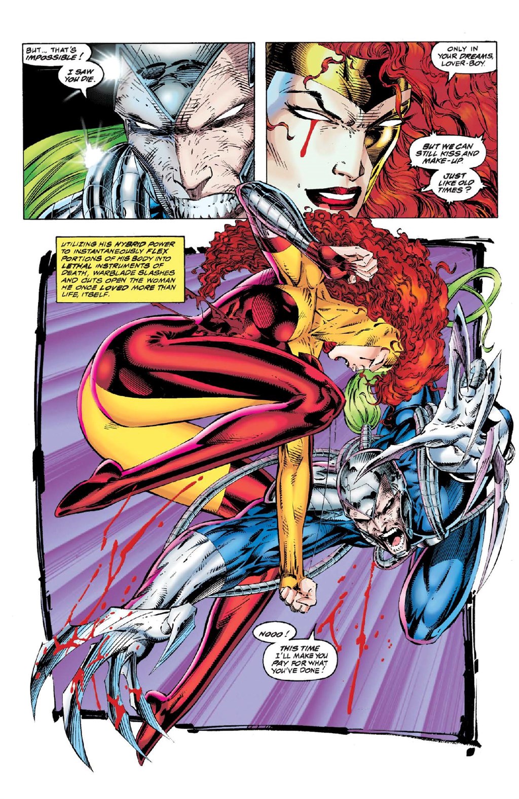 Read online Cyberforce (1992) comic -  Issue # _The Complete Cyberforce (Part 2) - 70