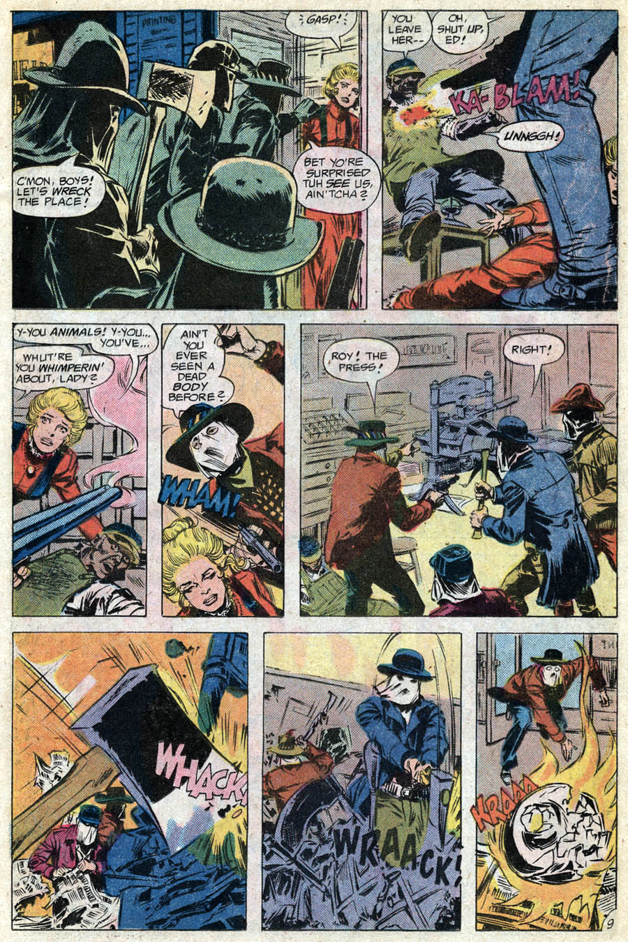 Read online Weird Western Tales (1972) comic -  Issue #40 - 10