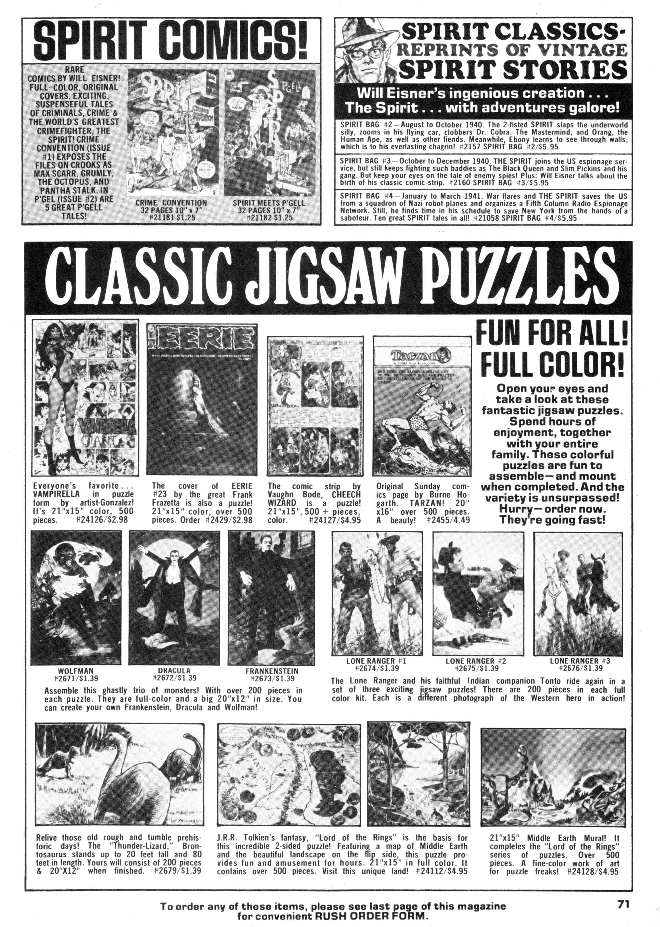 Read online Vampirella (1969) comic -  Issue #58 - 71