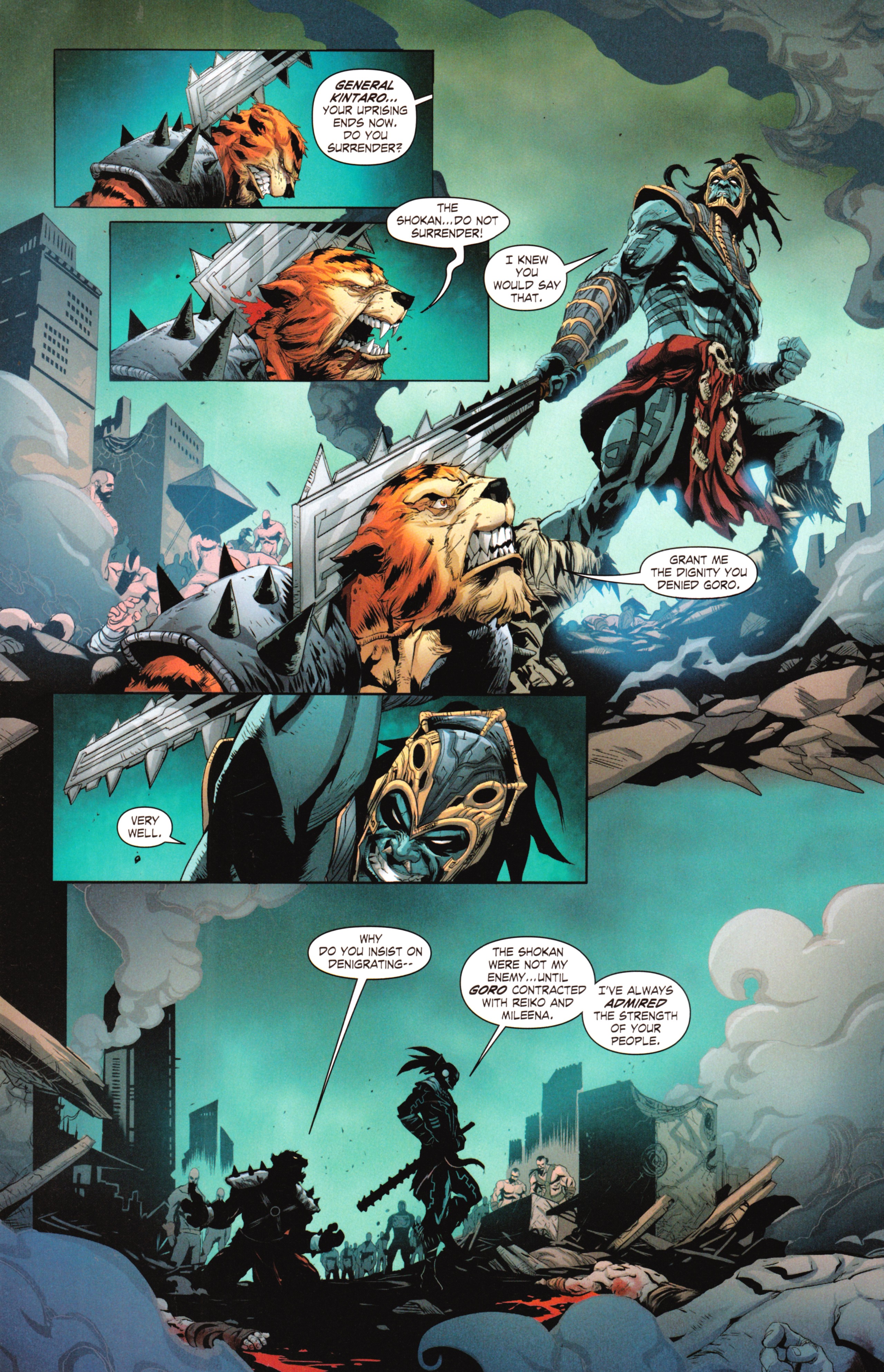 Read online Mortal Kombat X [II] comic -  Issue #7 - 30