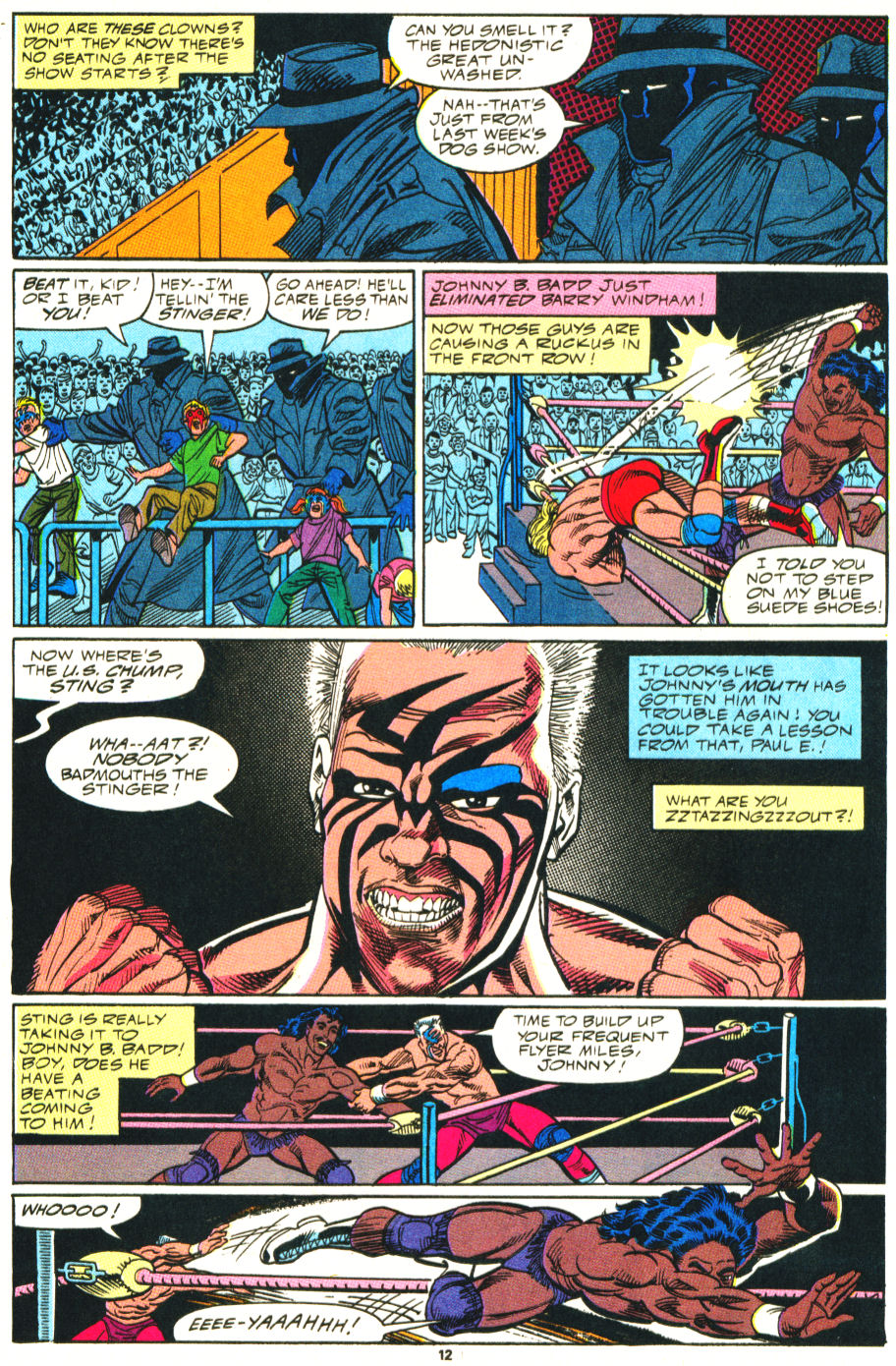 Read online WCW World Championship Wrestling comic -  Issue #1 - 10