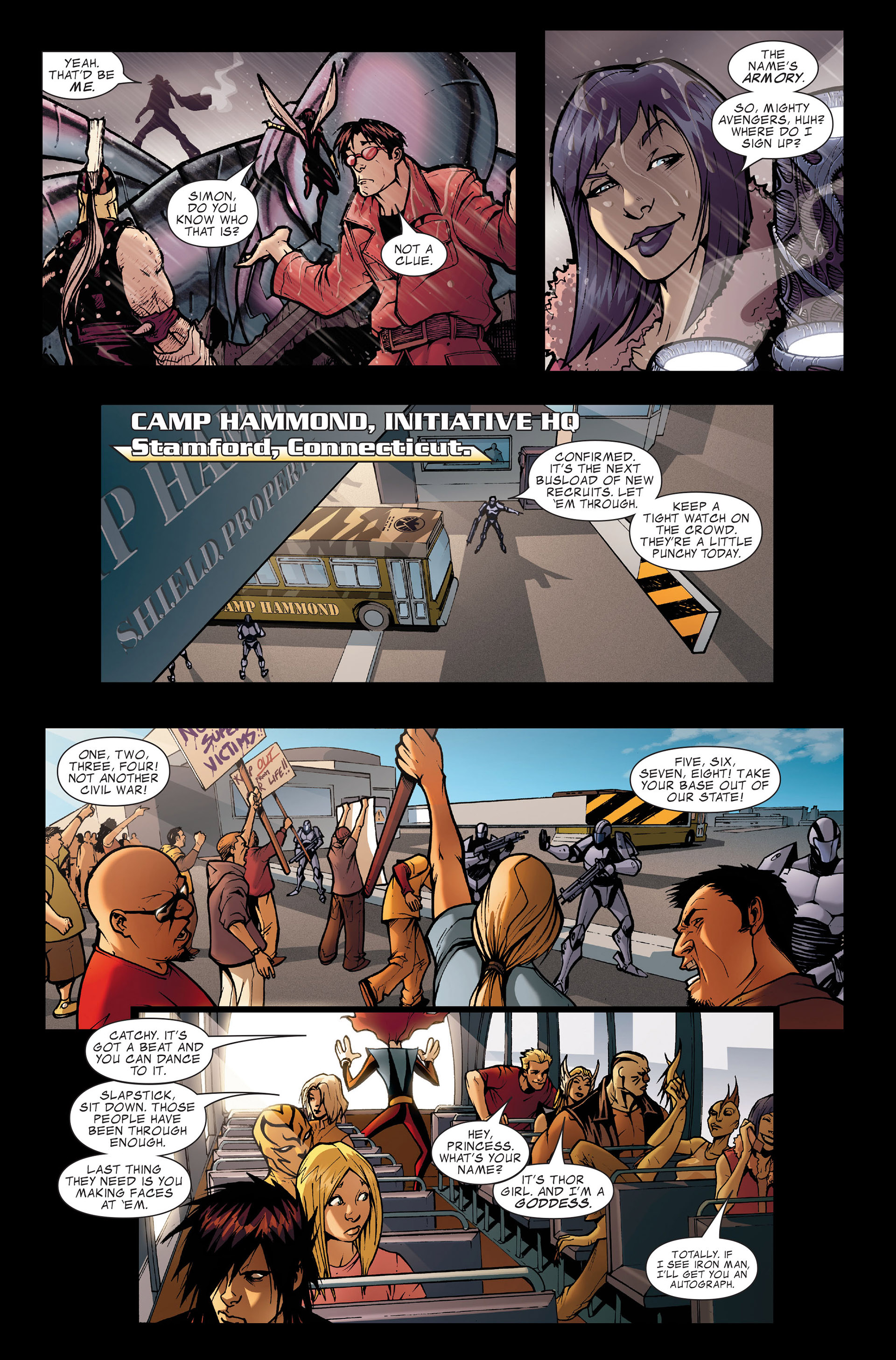 Read online Avengers: The Initiative comic -  Issue #1 - 11
