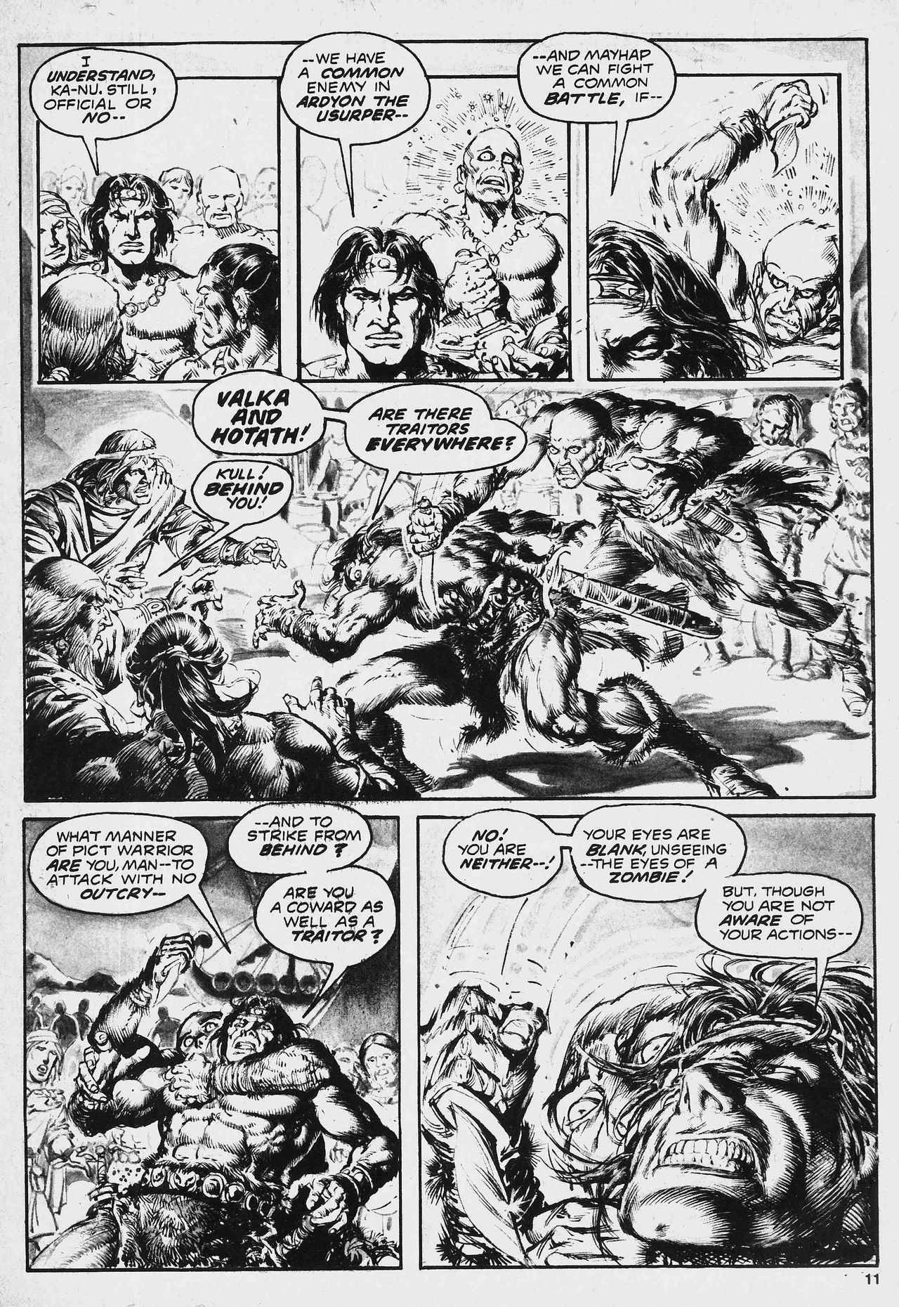 Read online Kull and the Barbarians comic -  Issue #2 - 11