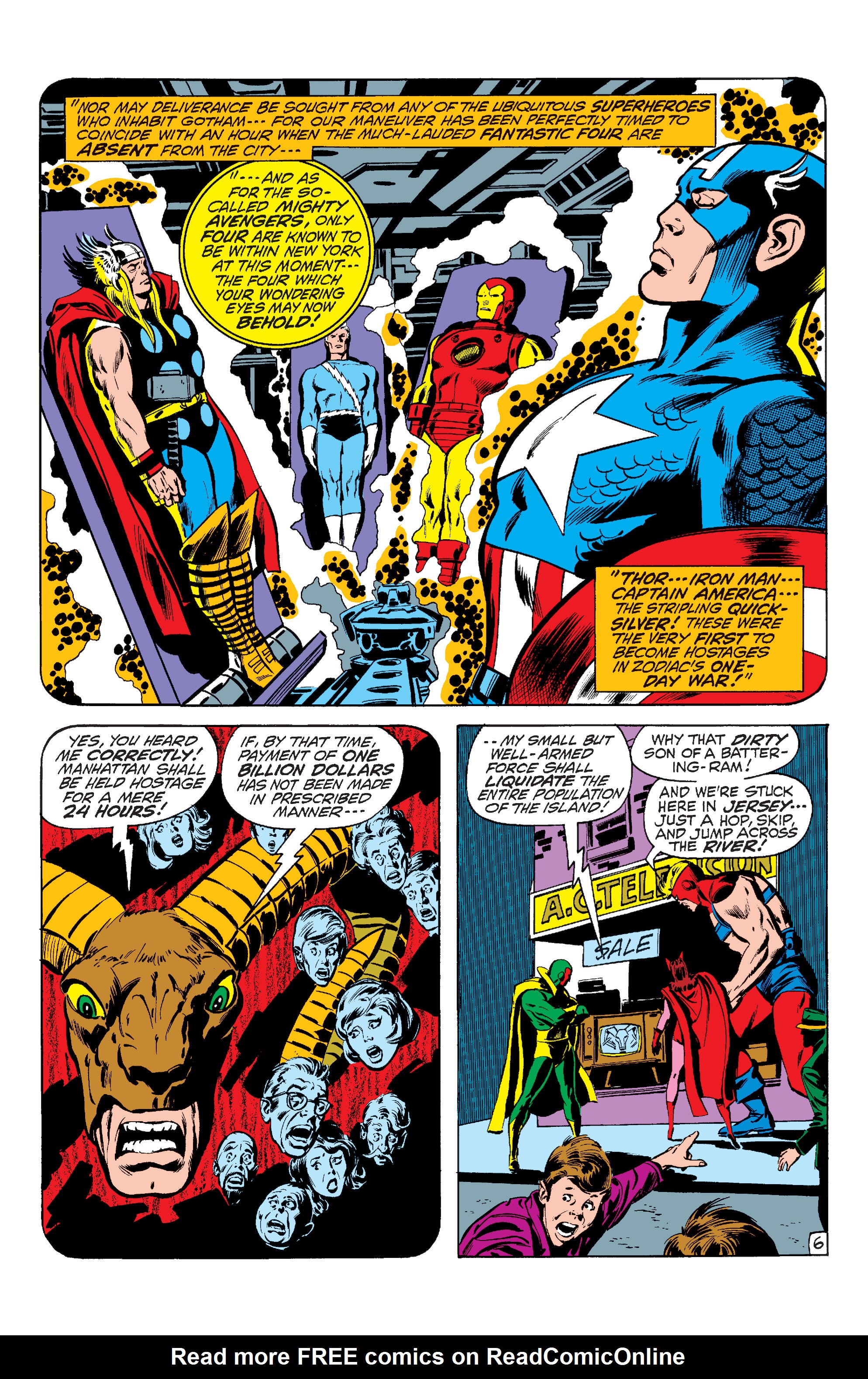 Read online Marvel Masterworks: The Avengers comic -  Issue # TPB 9 (Part 1) - 53