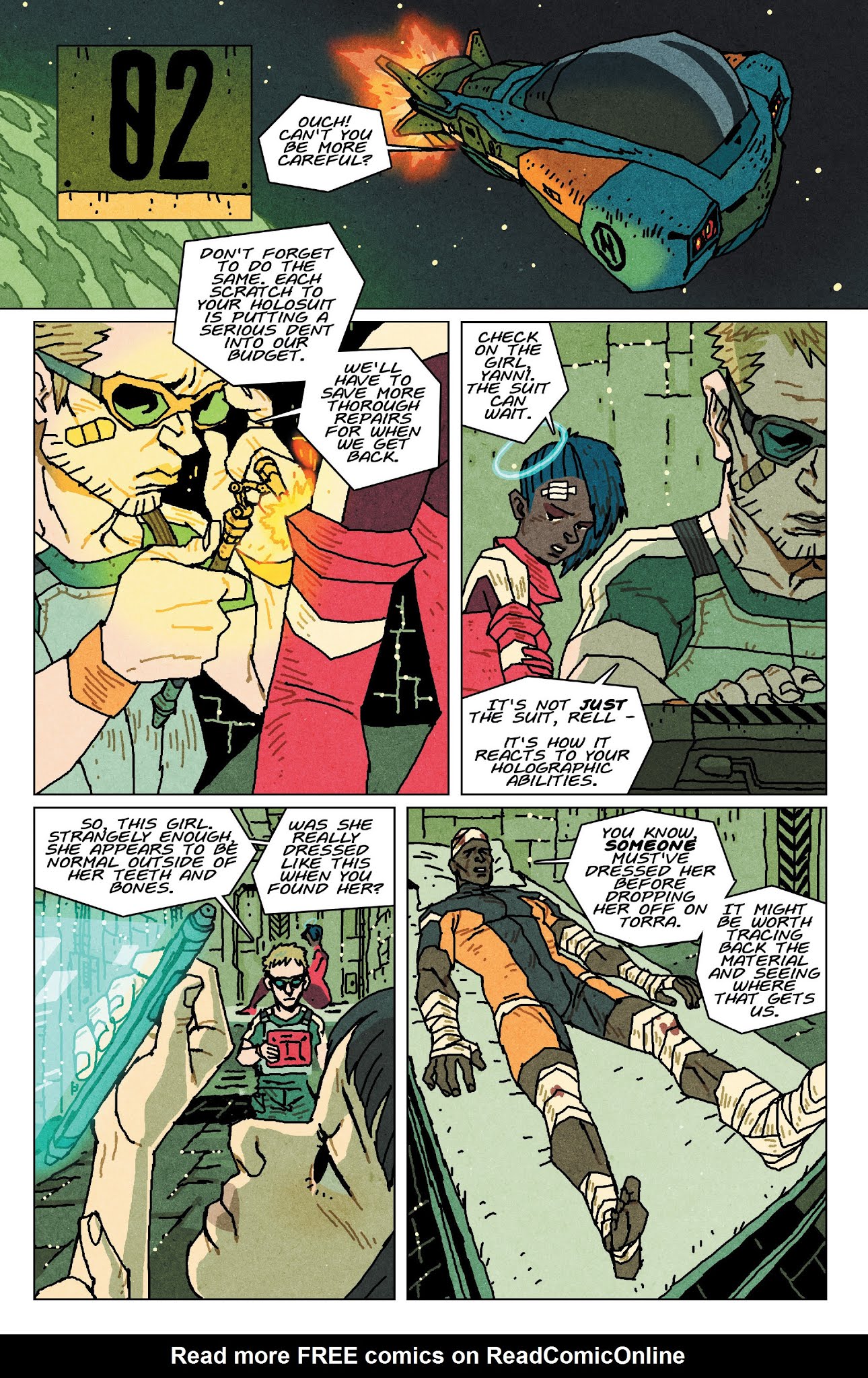 Read online Halogen comic -  Issue #3 - 10
