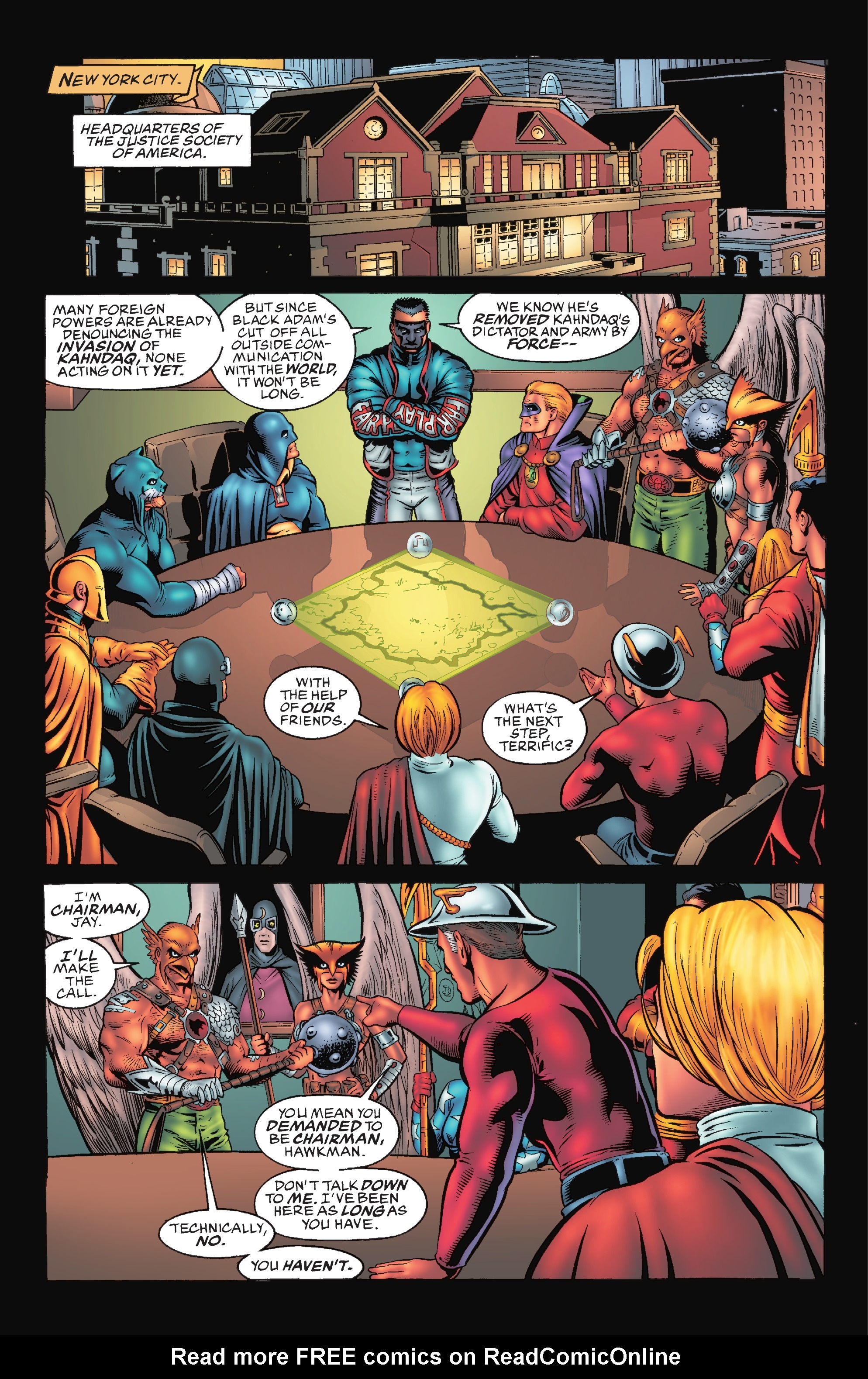 Read online Black Adam/JSA: Black Reign comic -  Issue # TPB - 51