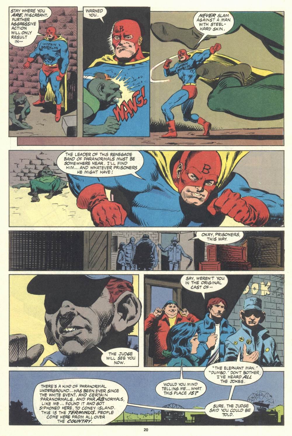 Read online Justice (1986) comic -  Issue #31 - 22