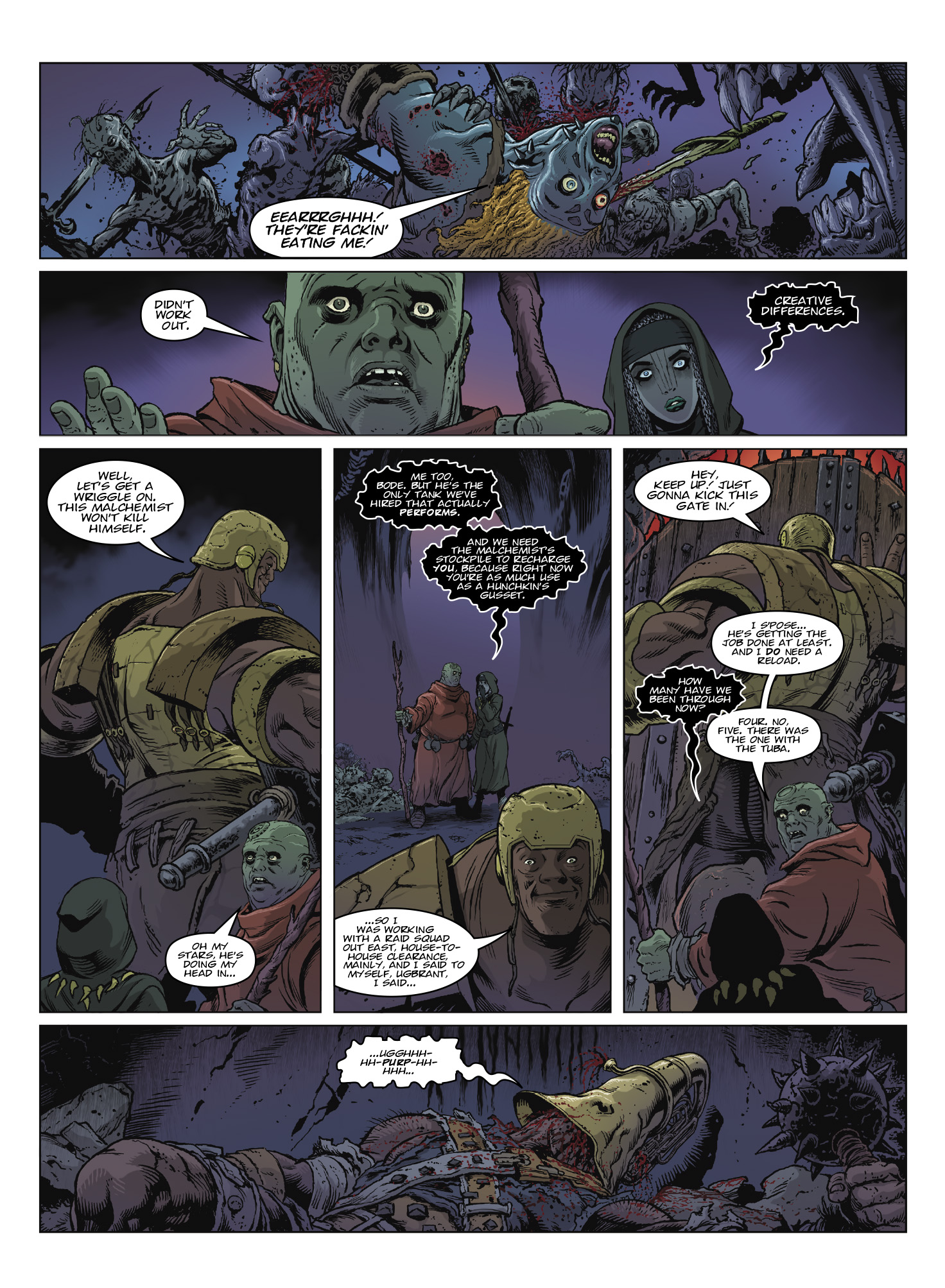 Read online Judge Dredd Megazine (Vol. 5) comic -  Issue #447 - 84