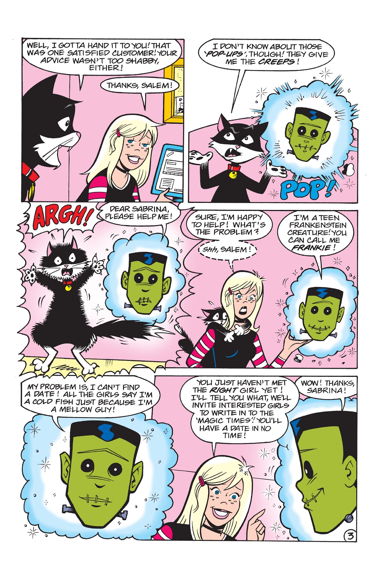 Read online Sabrina the Teenage Witch (2000) comic -  Issue #50 - 4