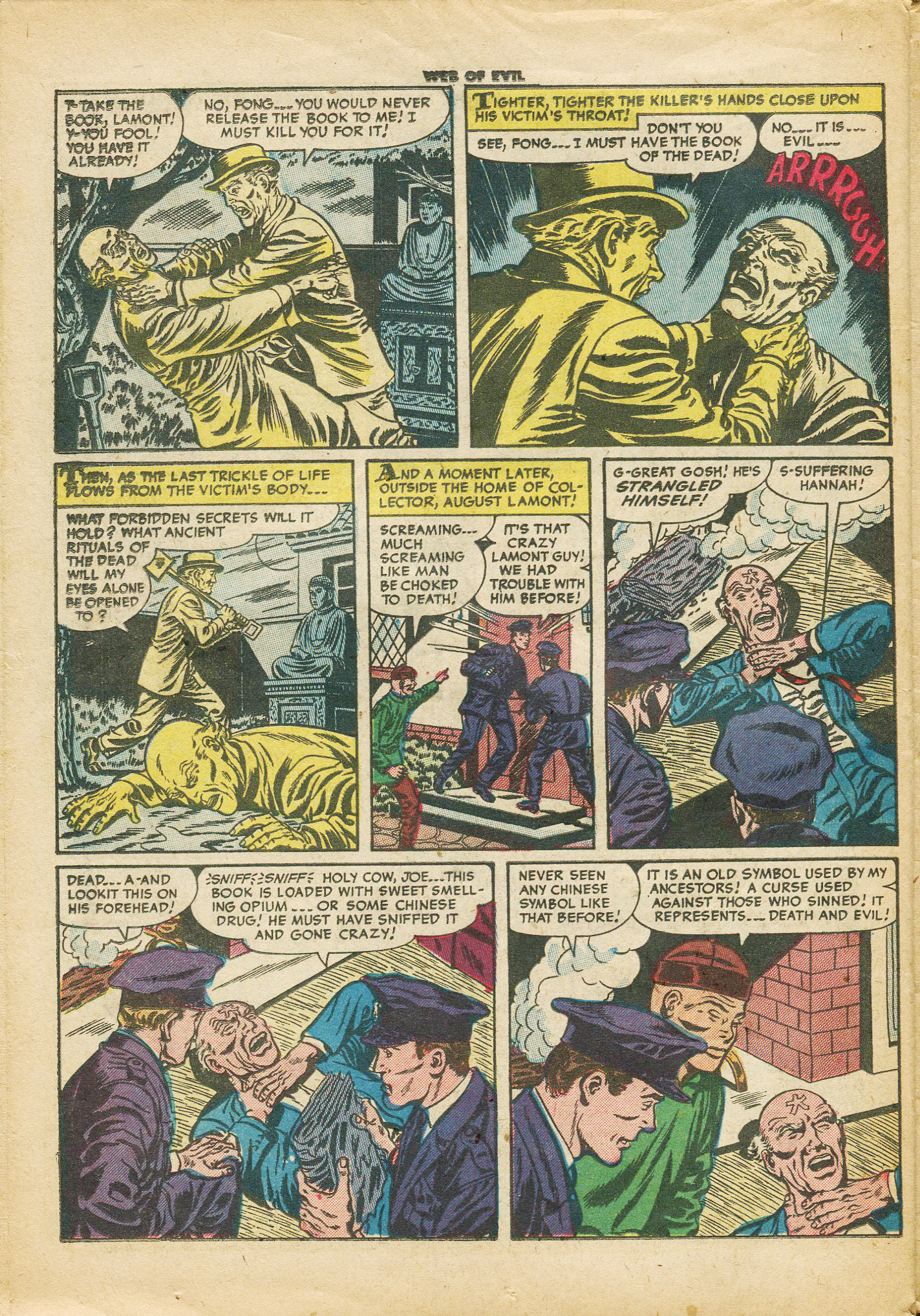 Read online Web of Evil comic -  Issue #17 - 24