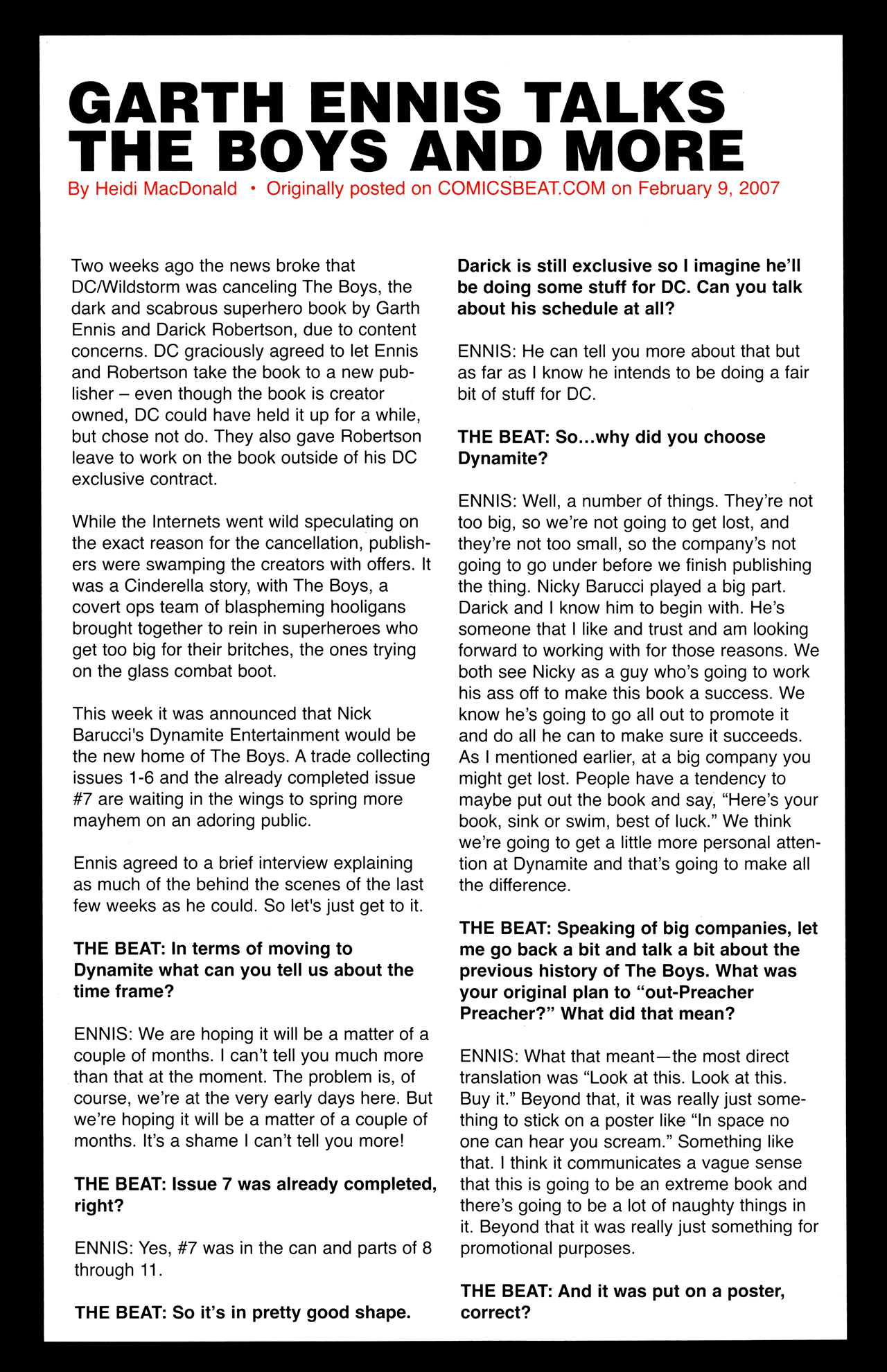 Read online The Boys comic -  Issue #50 - 29