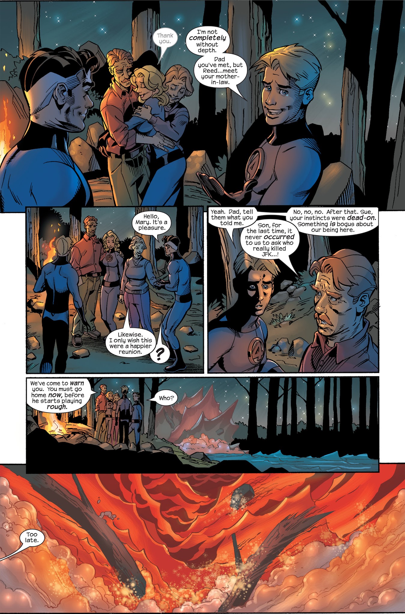 Read online Fantastic Four by Waid & Wieringo Ultimate Collection comic -  Issue # TPB 3 - 175