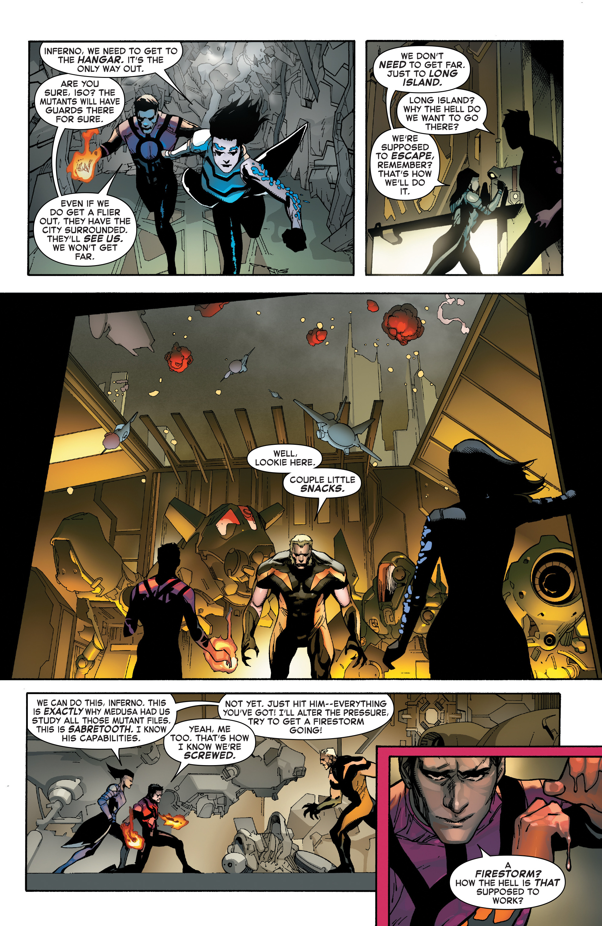 Read online Inhumans Vs. X-Men comic -  Issue #2 - 14