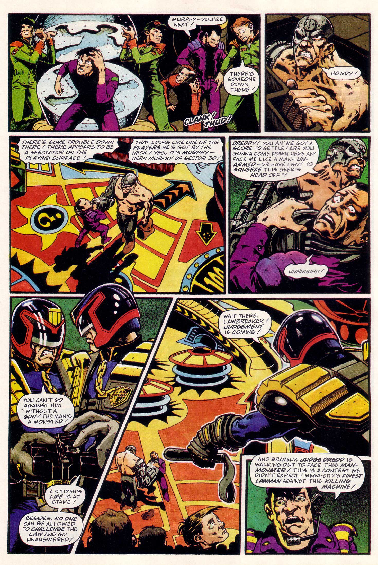 Read online Judge Dredd Lawman of the Future comic -  Issue #3 - 10