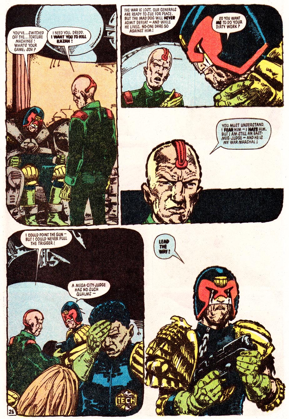 Read online Judge Dredd (1983) comic -  Issue #24 - 26