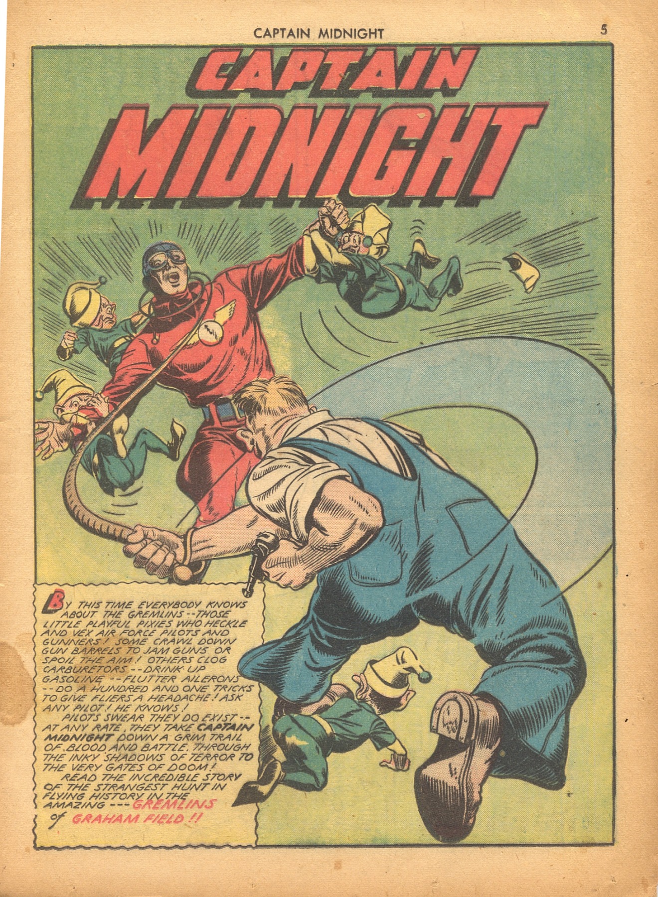 Read online Captain Midnight (1942) comic -  Issue #4 - 6