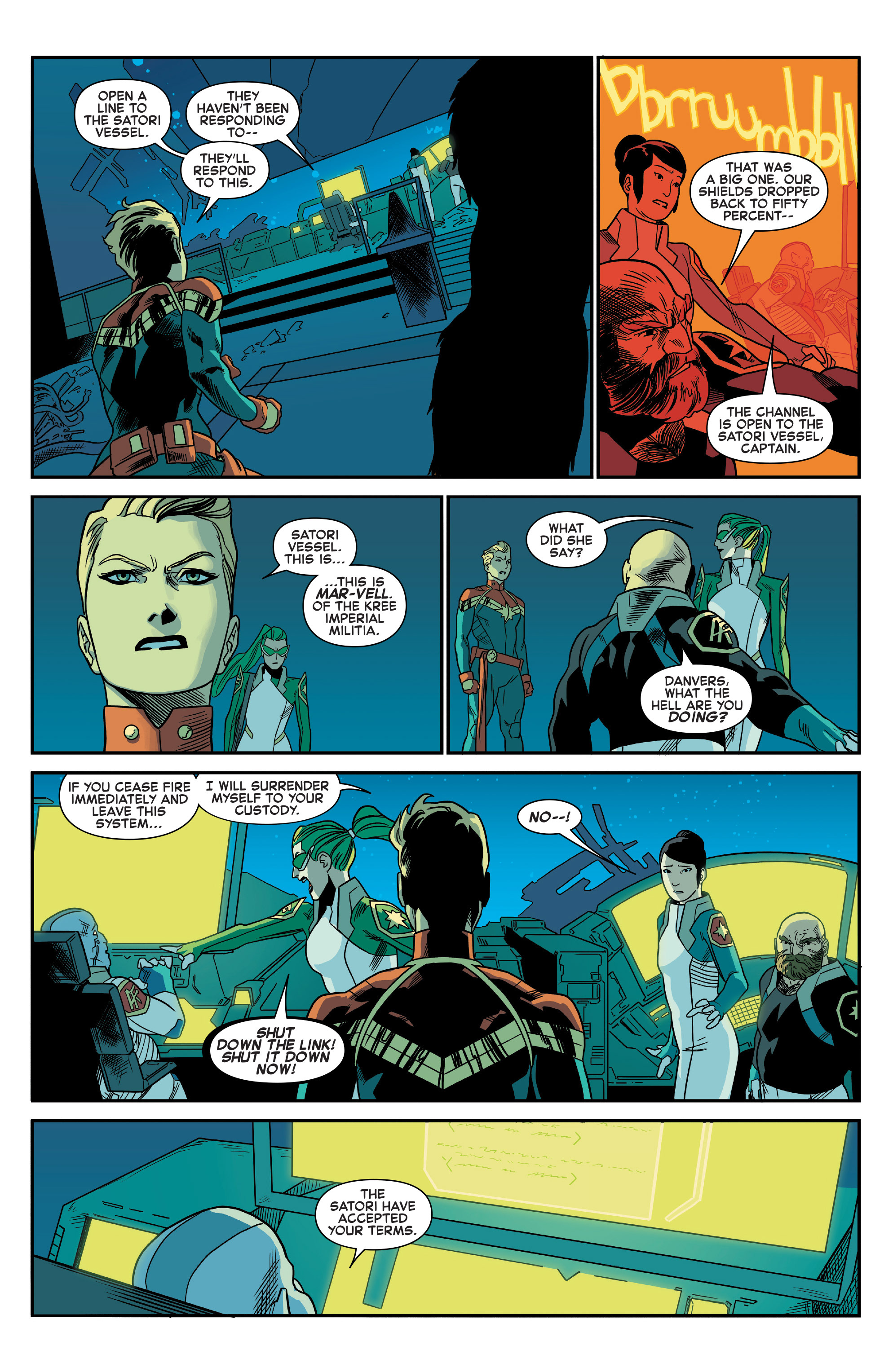 Read online Captain Marvel (2016) comic -  Issue #5 - 10