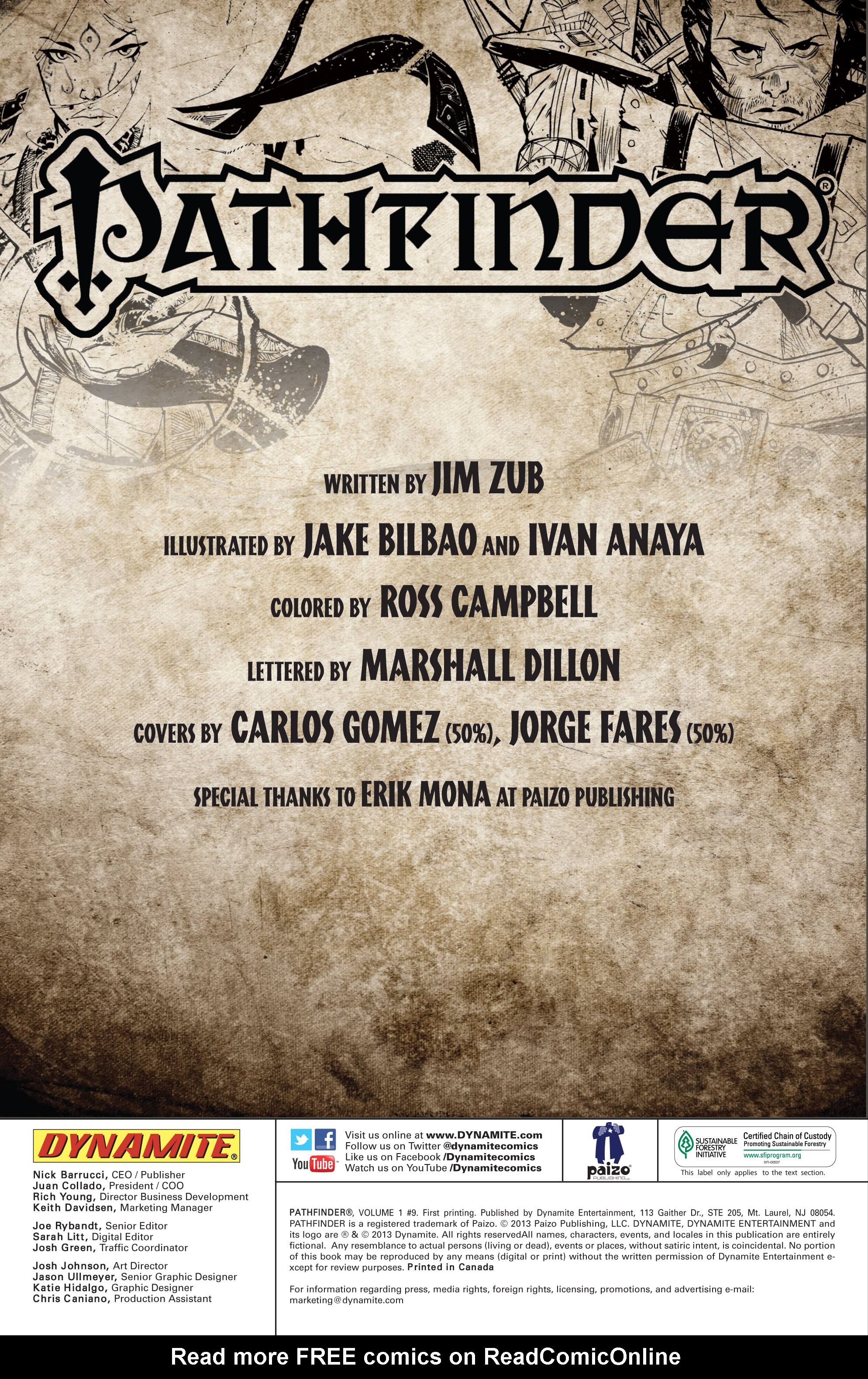 Read online Pathfinder comic -  Issue #9 - 3