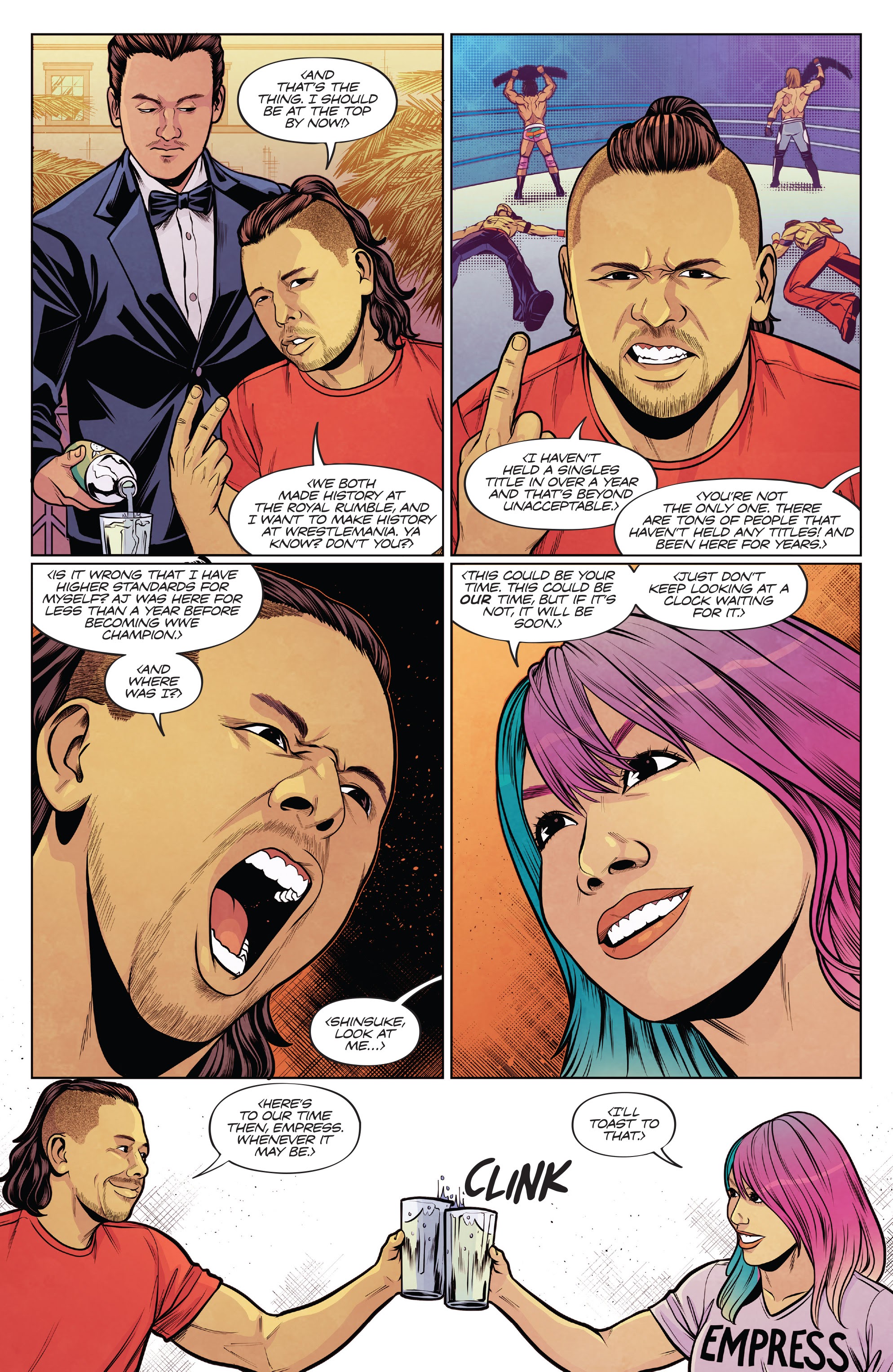 Read online WWE: Wrestlemania 2019 Special comic -  Issue # Full - 29