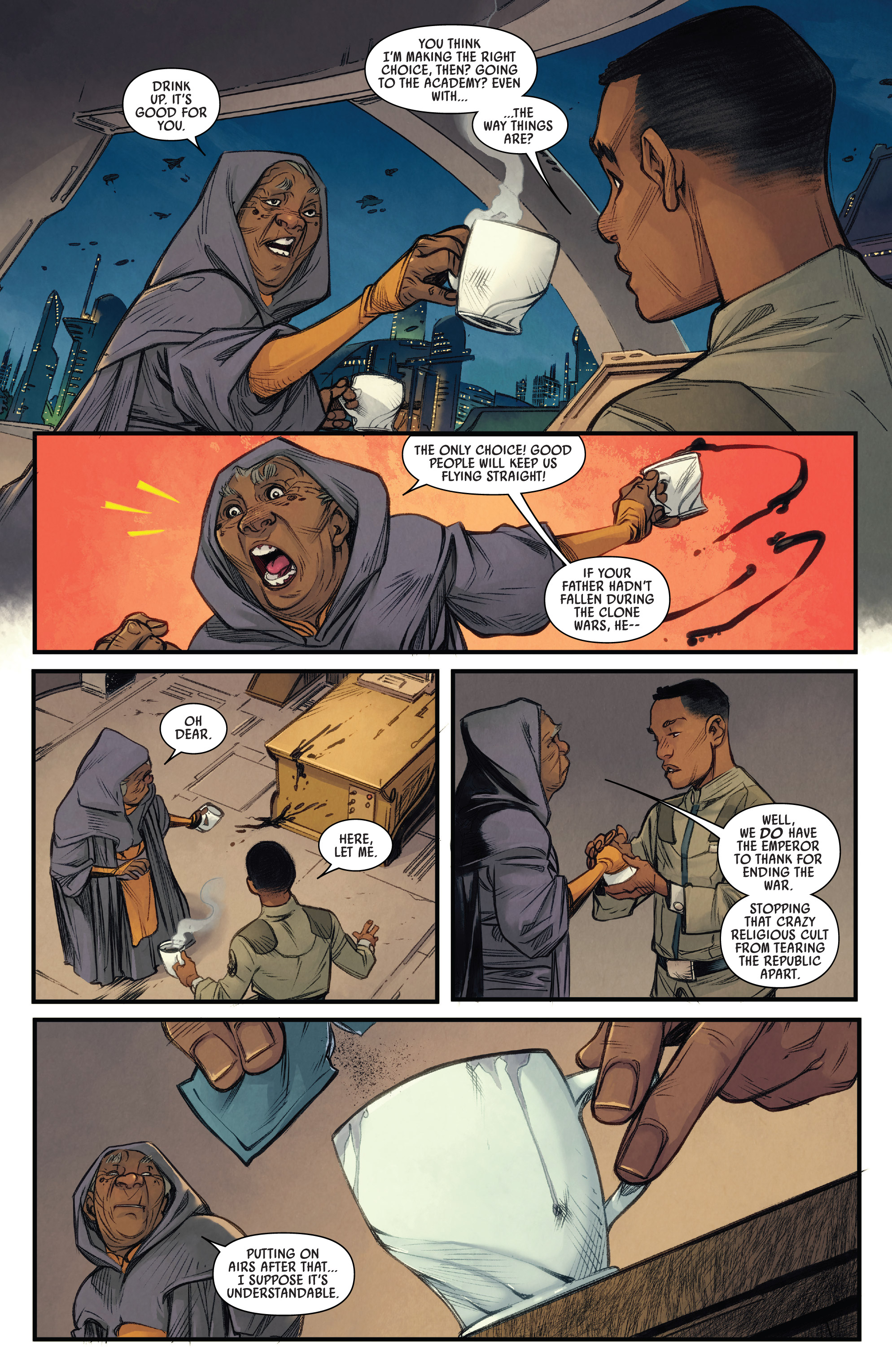 Read online Star Wars: Tie Fighter comic -  Issue #4 - 21
