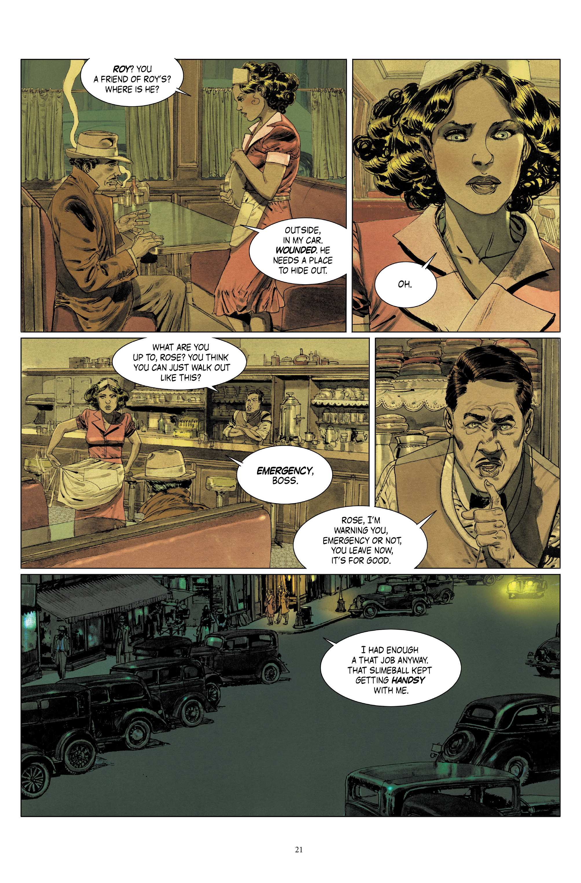 Read online Triggerman comic -  Issue #5 - 21