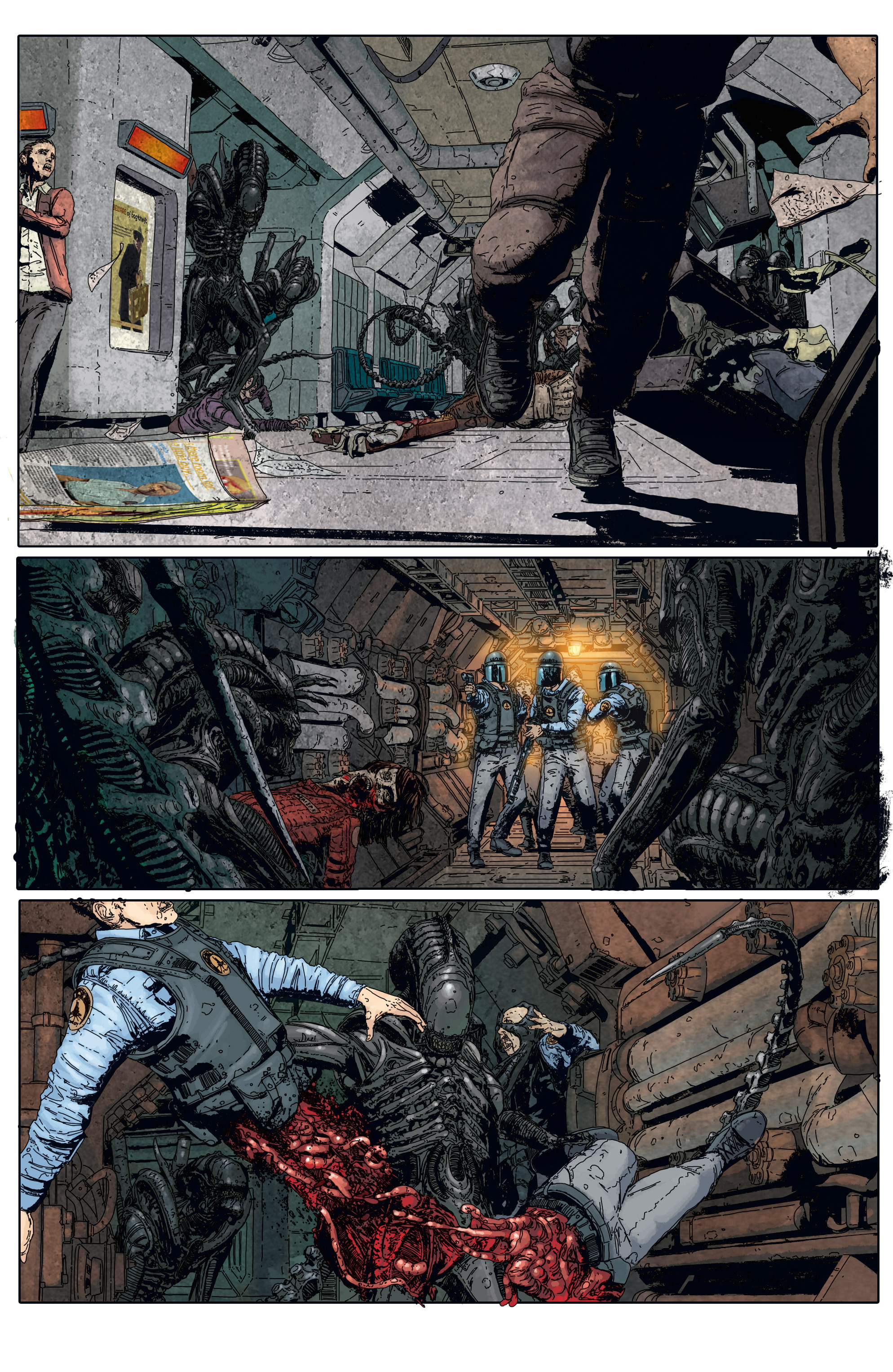 Read online Aliens: Defiance comic -  Issue #5 - 14