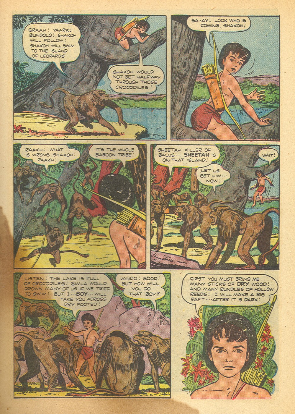 Read online Tarzan (1948) comic -  Issue #54 - 23