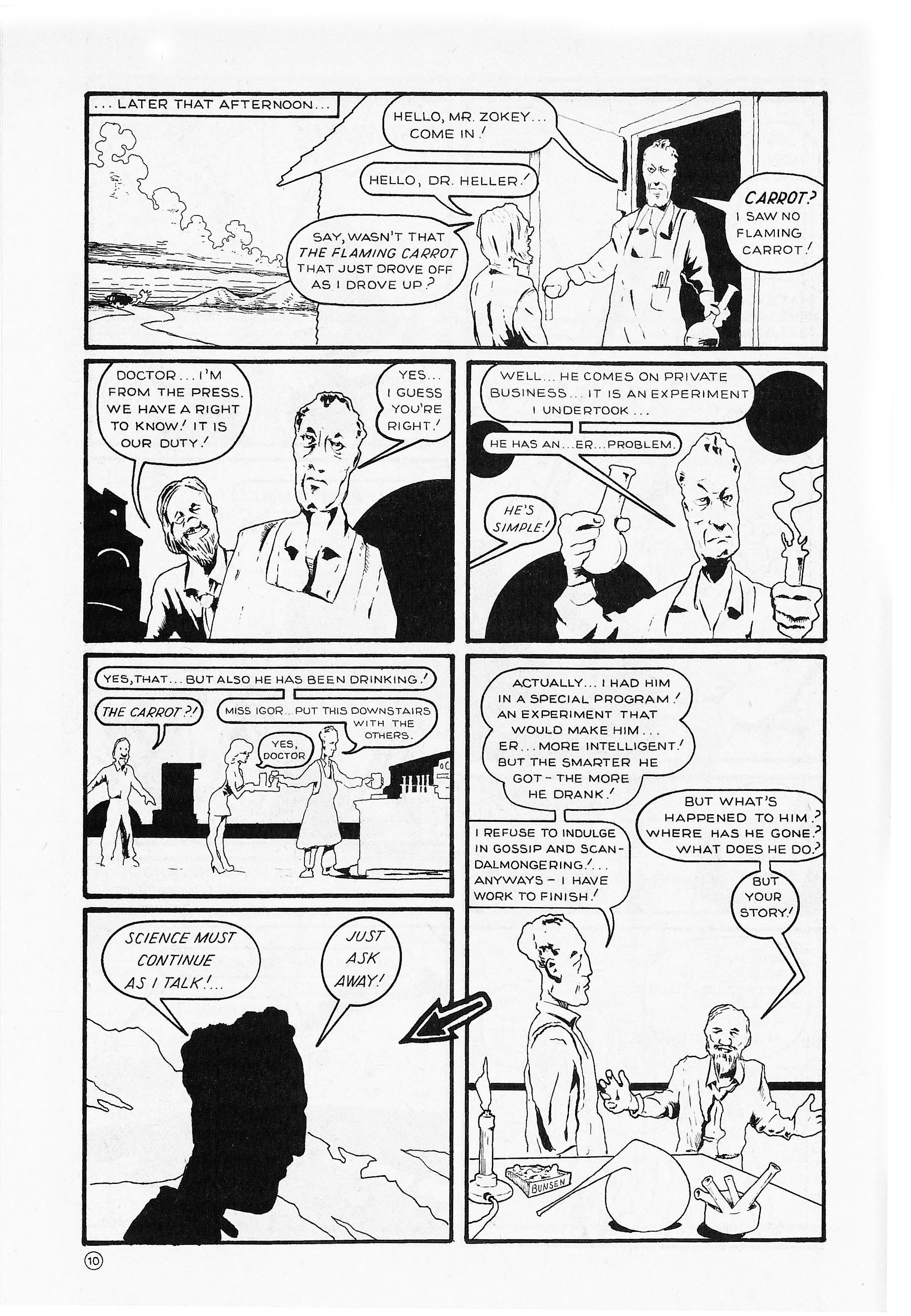 Read online Flaming Carrot Comics (1984) comic -  Issue #1 - 12