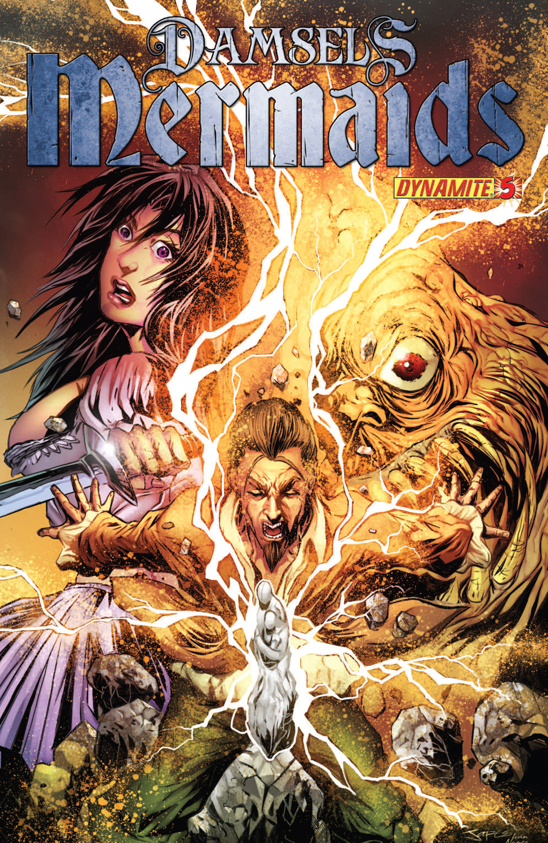 Read online Damsels: Mermaids comic -  Issue #5 - 1